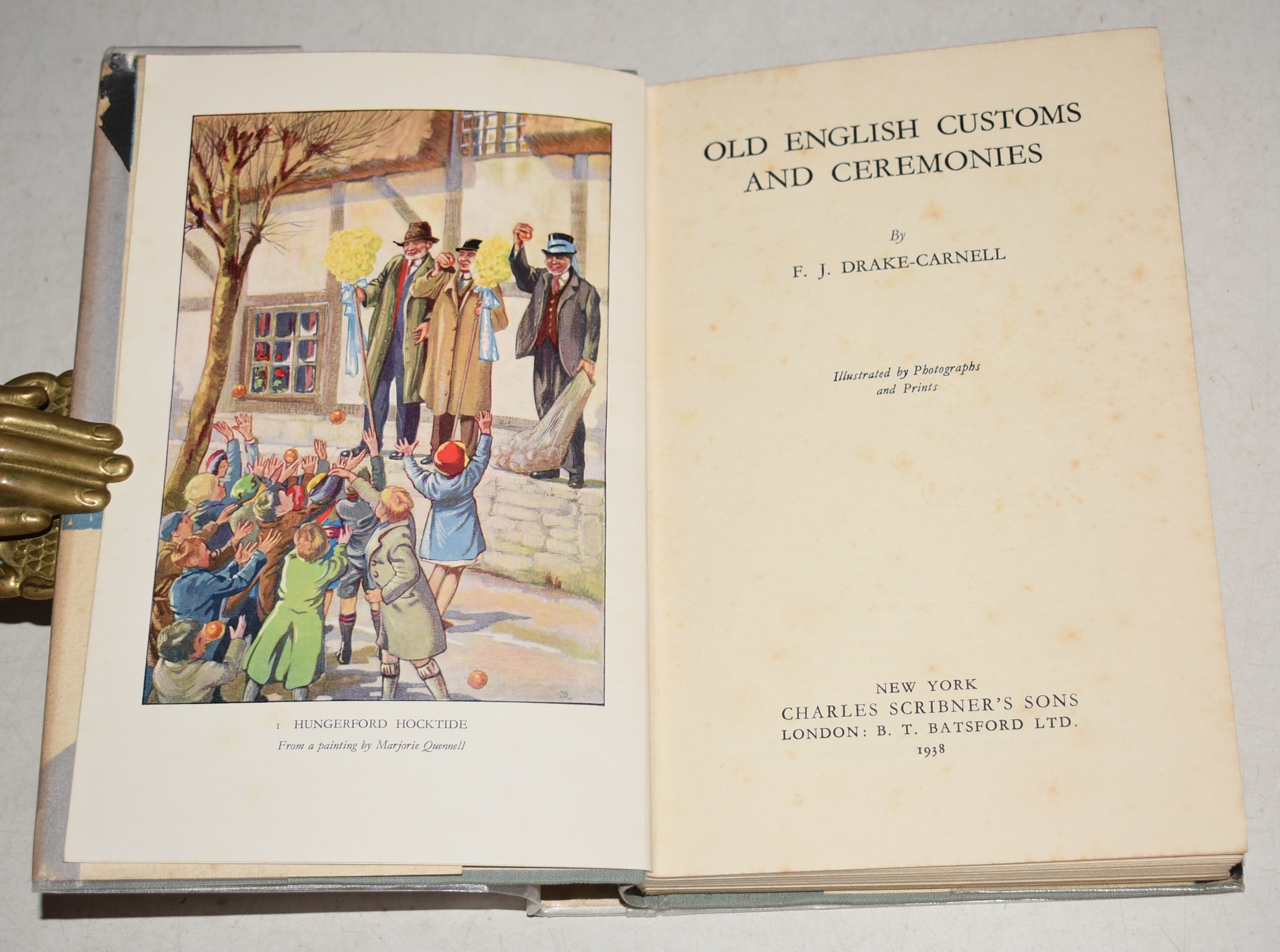OLD ENGLISH CUSTOMS AND CEREMONIES