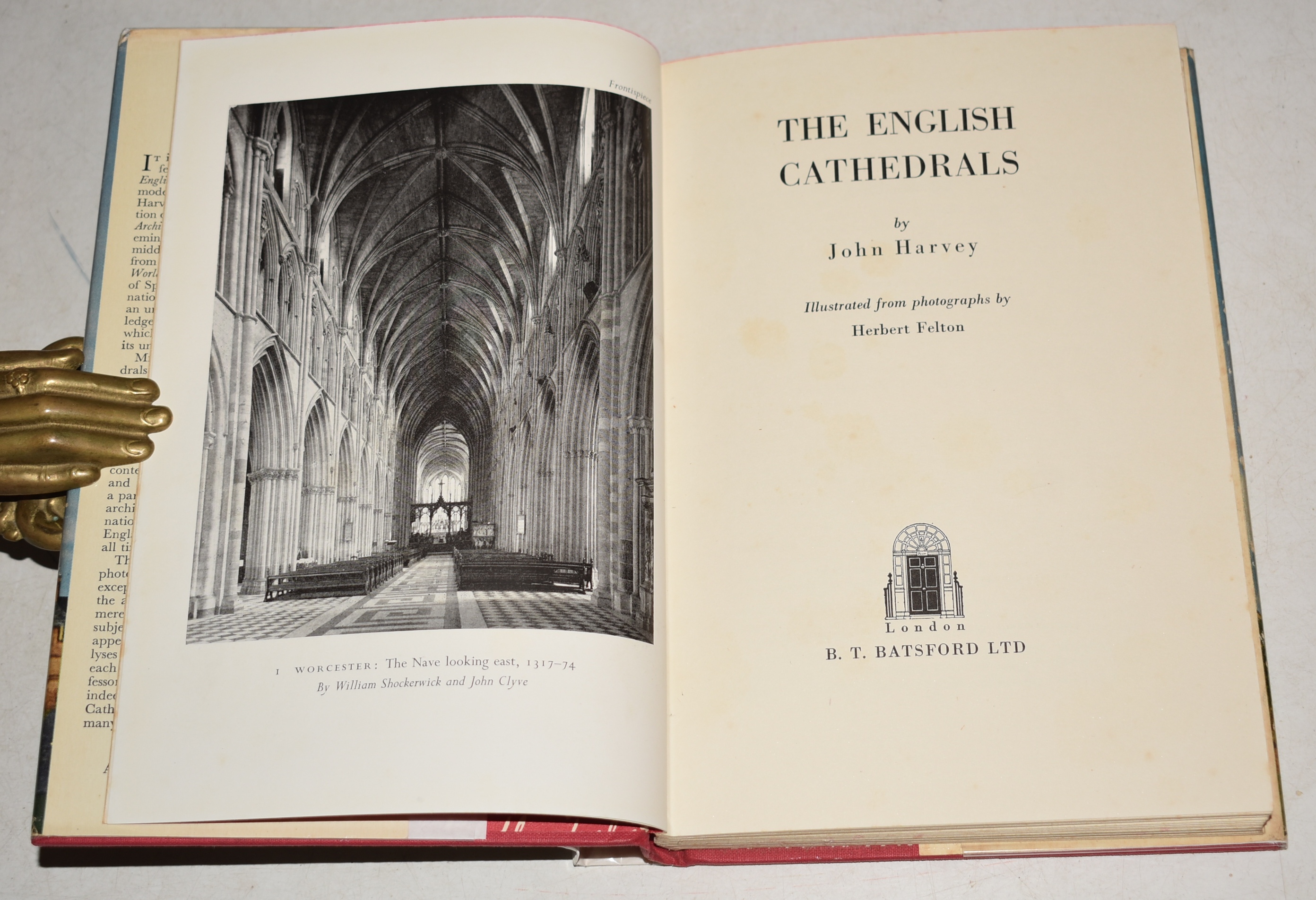 The English Cathedrals. Illustrated from Photographs by Herbert Felton.
