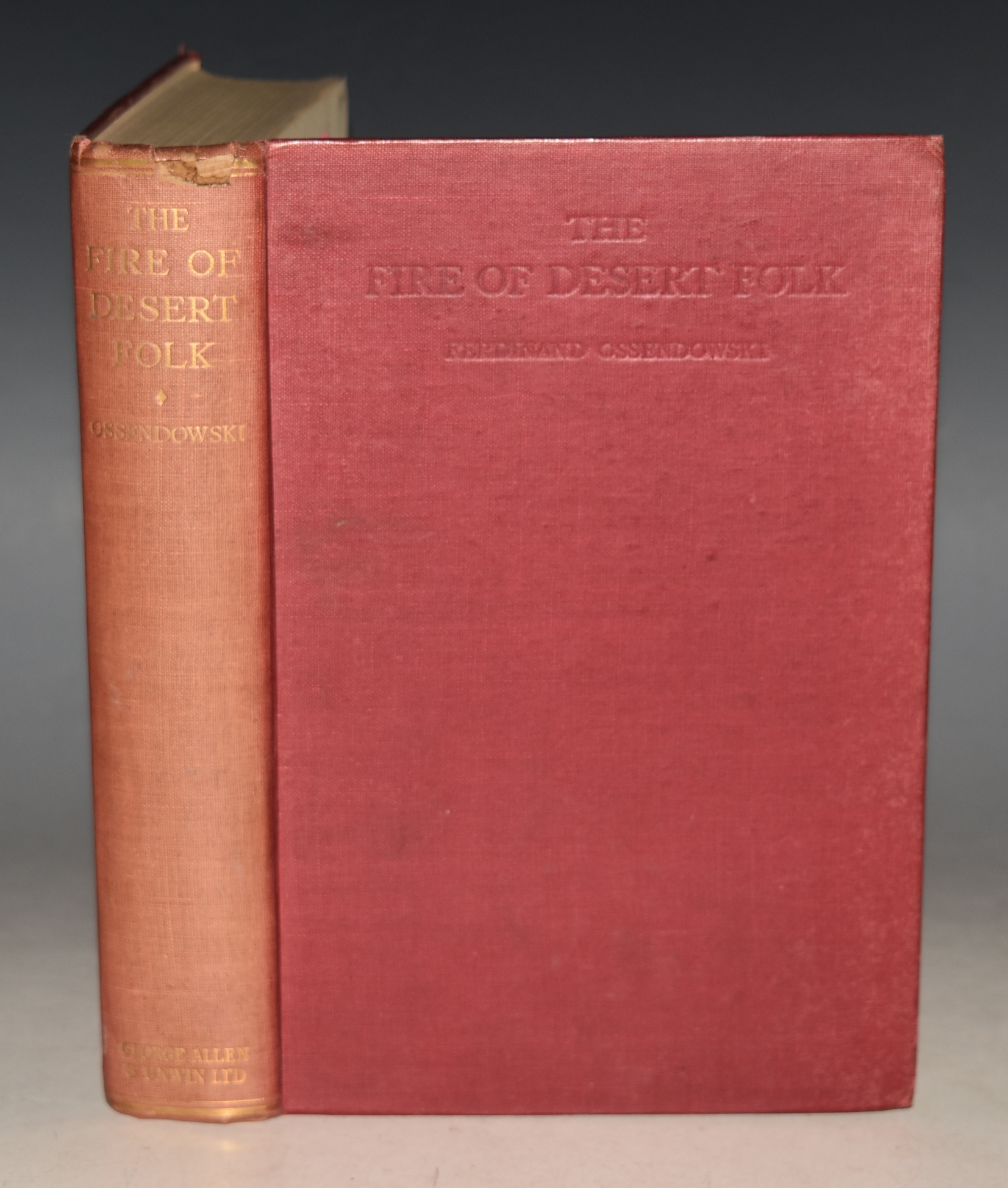 The Fire of the Desert Folk The Account of a Journey Through Morocco. Translated by Lewis Stanton Palen.