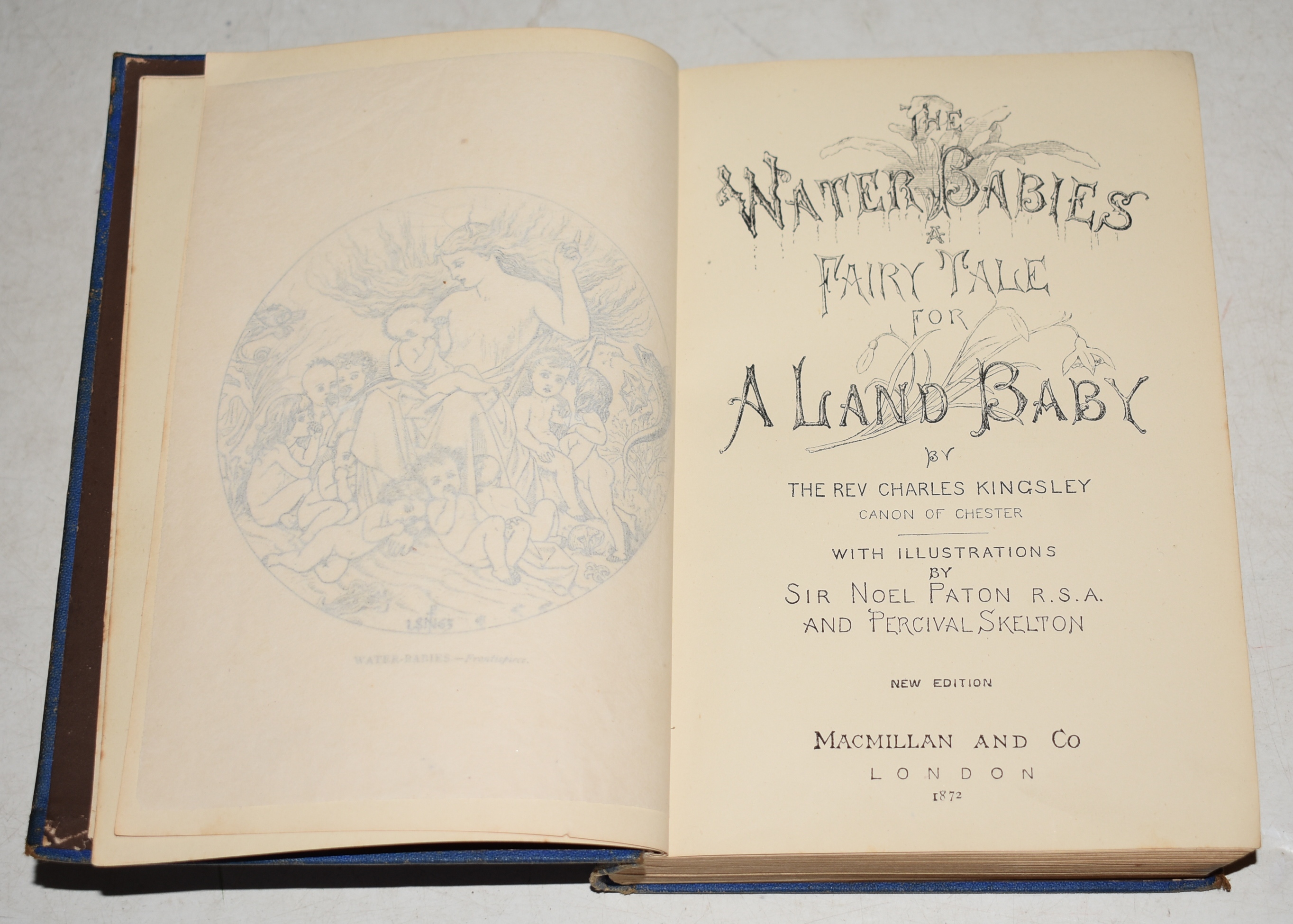 The Water-Babies. A Fairy Tale for a Land Baby. With Illustrations by Sir Noel Paton and Percivel Skelton.