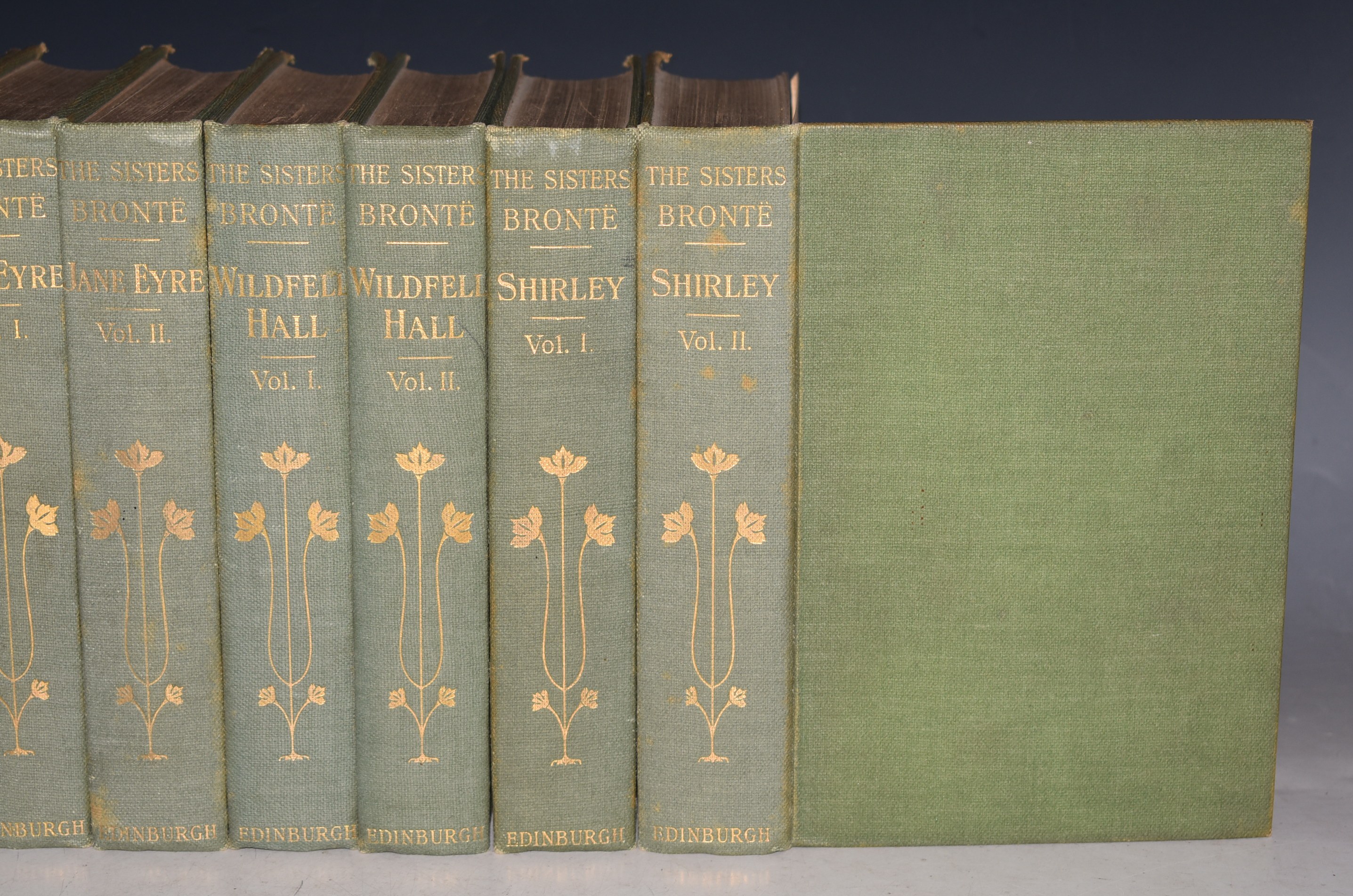Novels of the Sisters Bronte. Thornton Edition. Edited by Temple Scott. Complete In Twelve Volumes.
