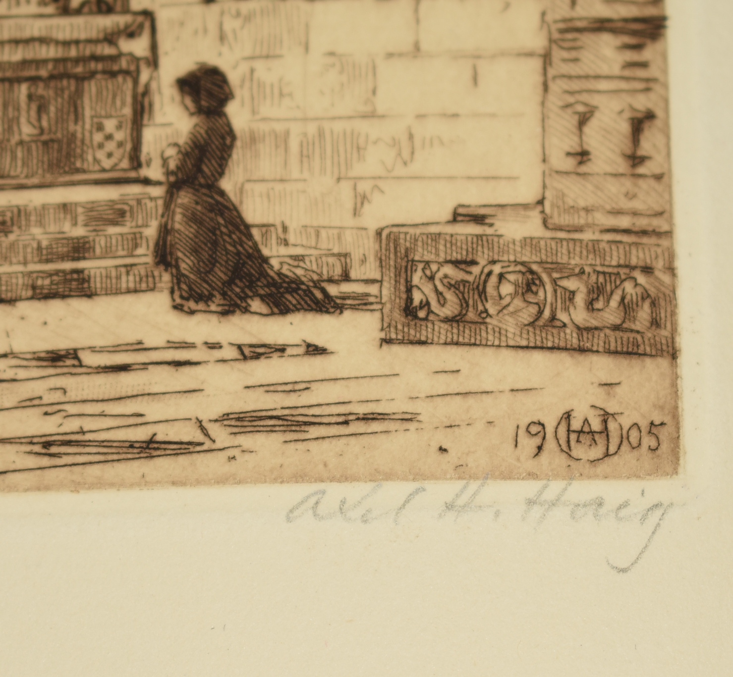 Axel Herman Haig and His Work Illustrated from His Etchings, Pencil-Drawings and Water-Colours, with a Biography and Descriptive Catalogue of His Etched Works. WITH SIGNED ETCHING.