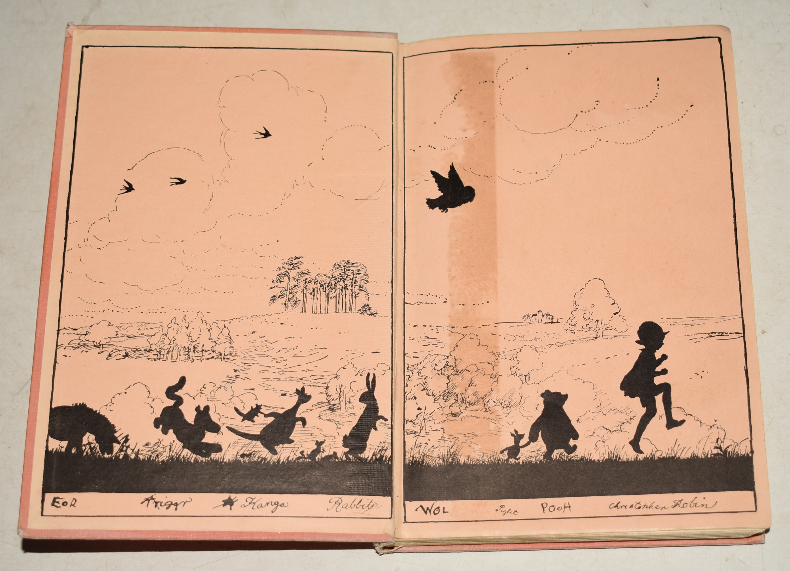 The House at Pooh Corner. With Decorations by Ernest H. Shepard.