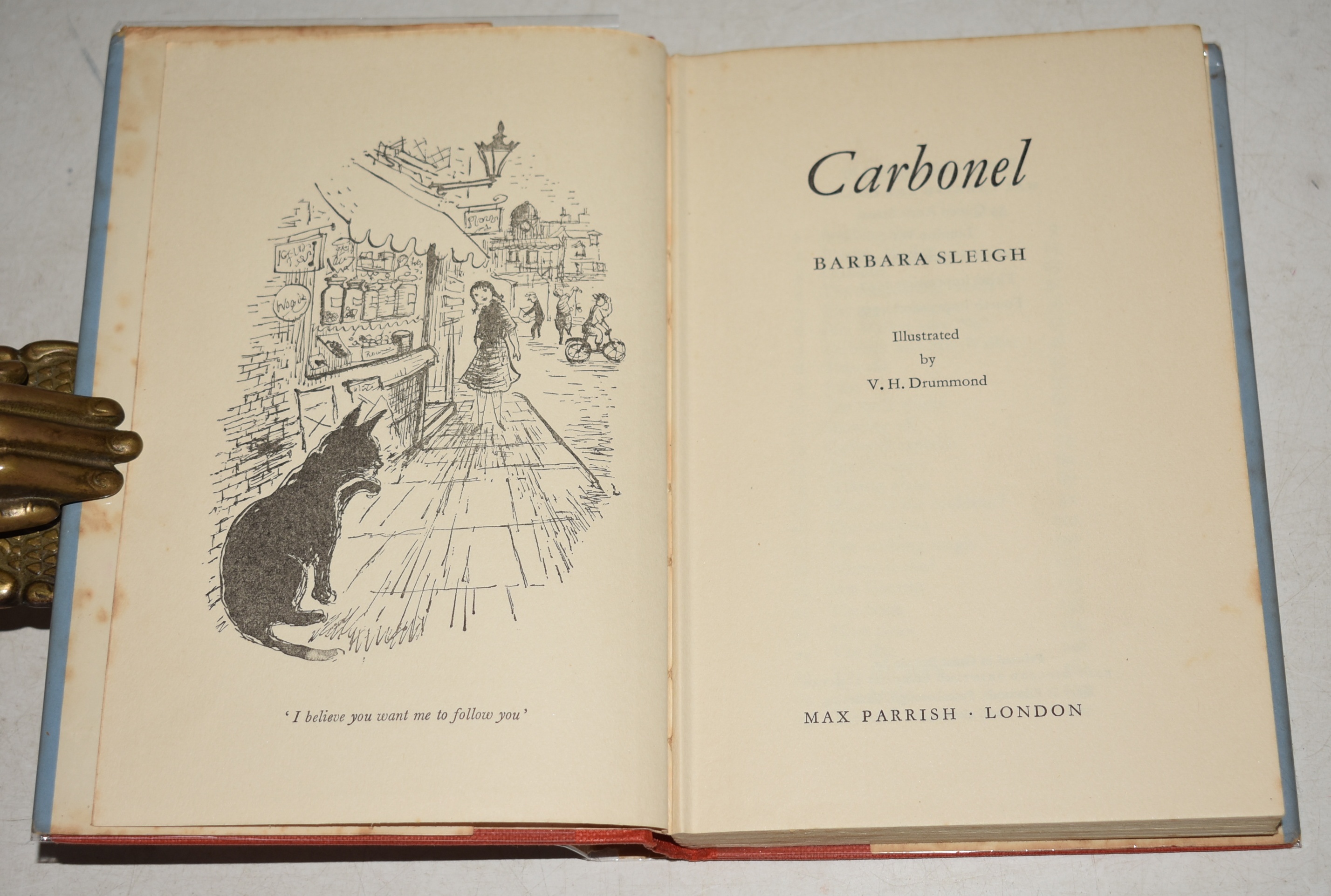 Carbonel Illustrated by V.H, Drummond