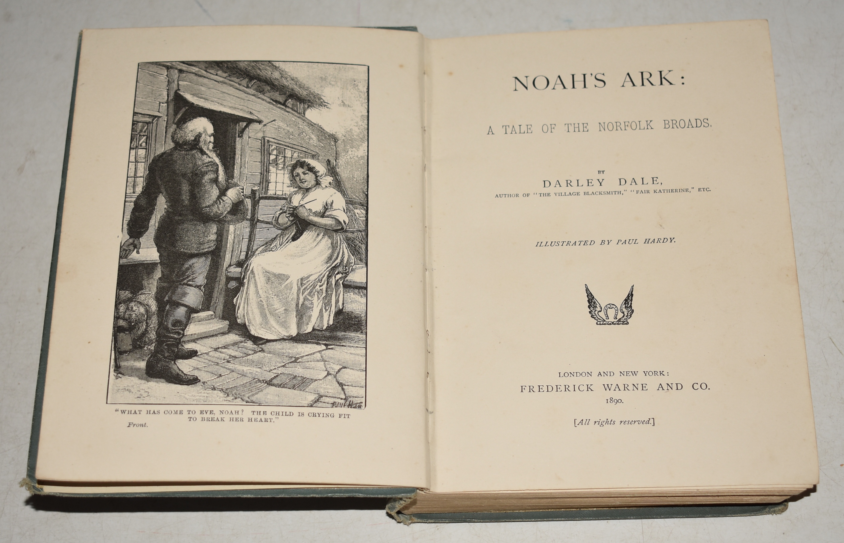 Noah&rsquo;s Ark A Tale of the Norfolk Broads. Illustrated by Paul Hardy.