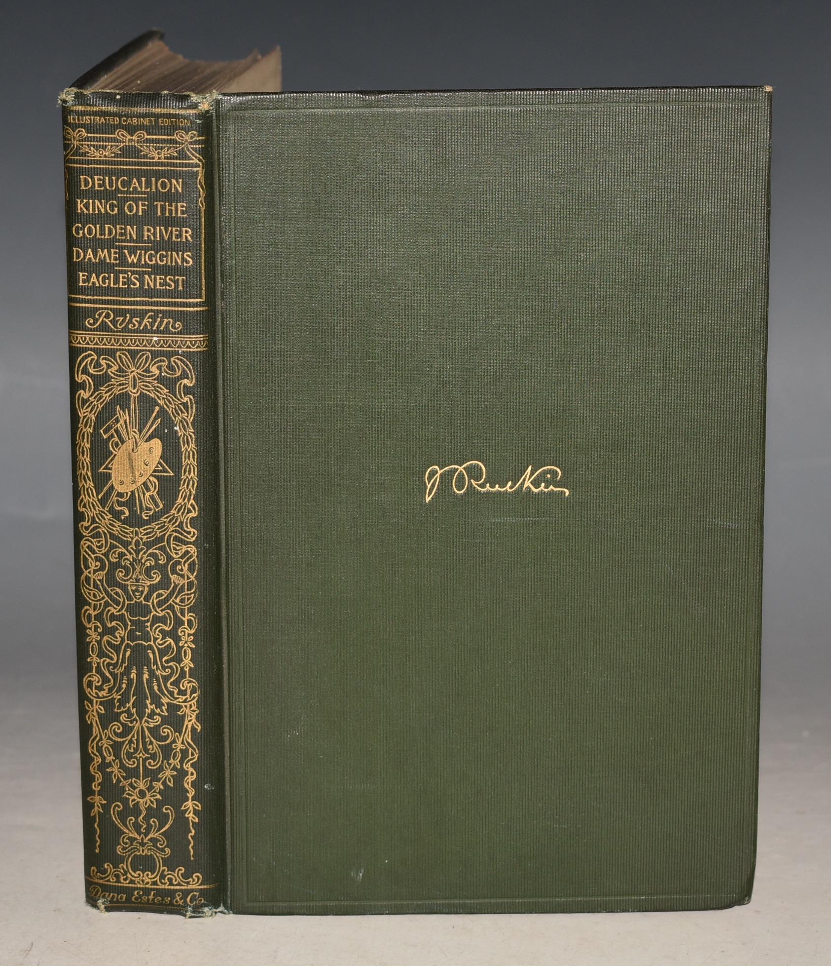 Deucalion, King of the Golden River, Dame Wiggins of Lee, The Eagles Nest Illustrated Cabinet Edition