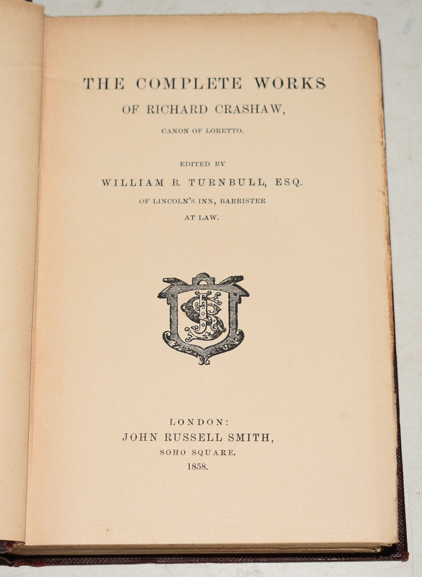 The Complete Works of Richard Crashaw, Canon of Loretto