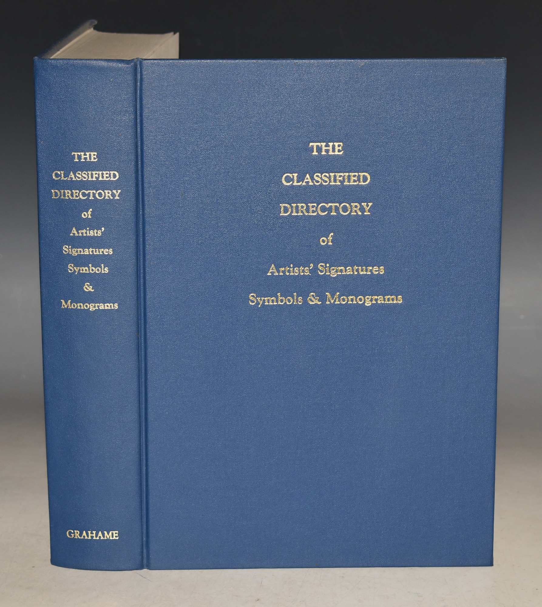 The Classified Directory of Artists&rsquo; Signatures Symbols & Monograms