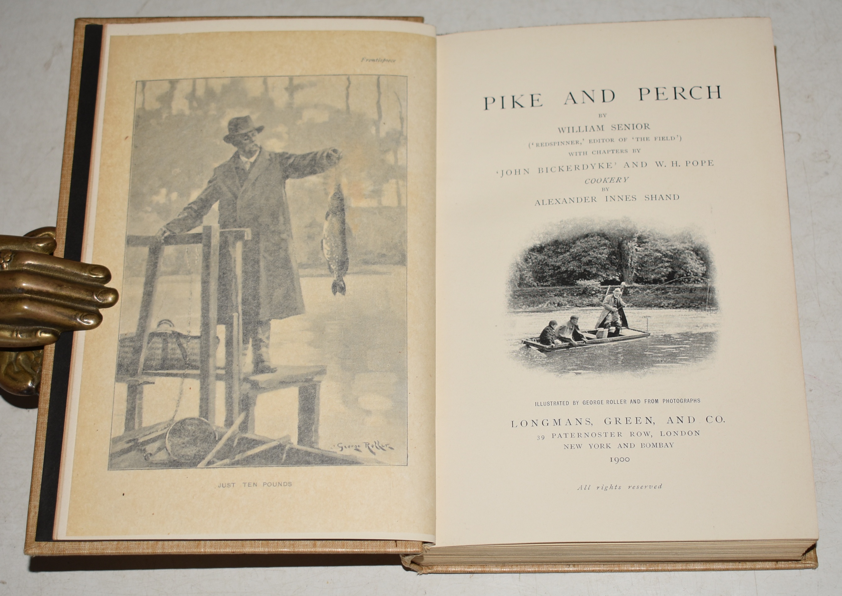 Pike And Perch. Fur, Feather and Fin Series. With Chapters by &lsquo;John Bickerdyke&rsquo; and W.H. Pope; Cookery, by Alexander Innes Shand. Illustrated by George Roller and From Photographs.