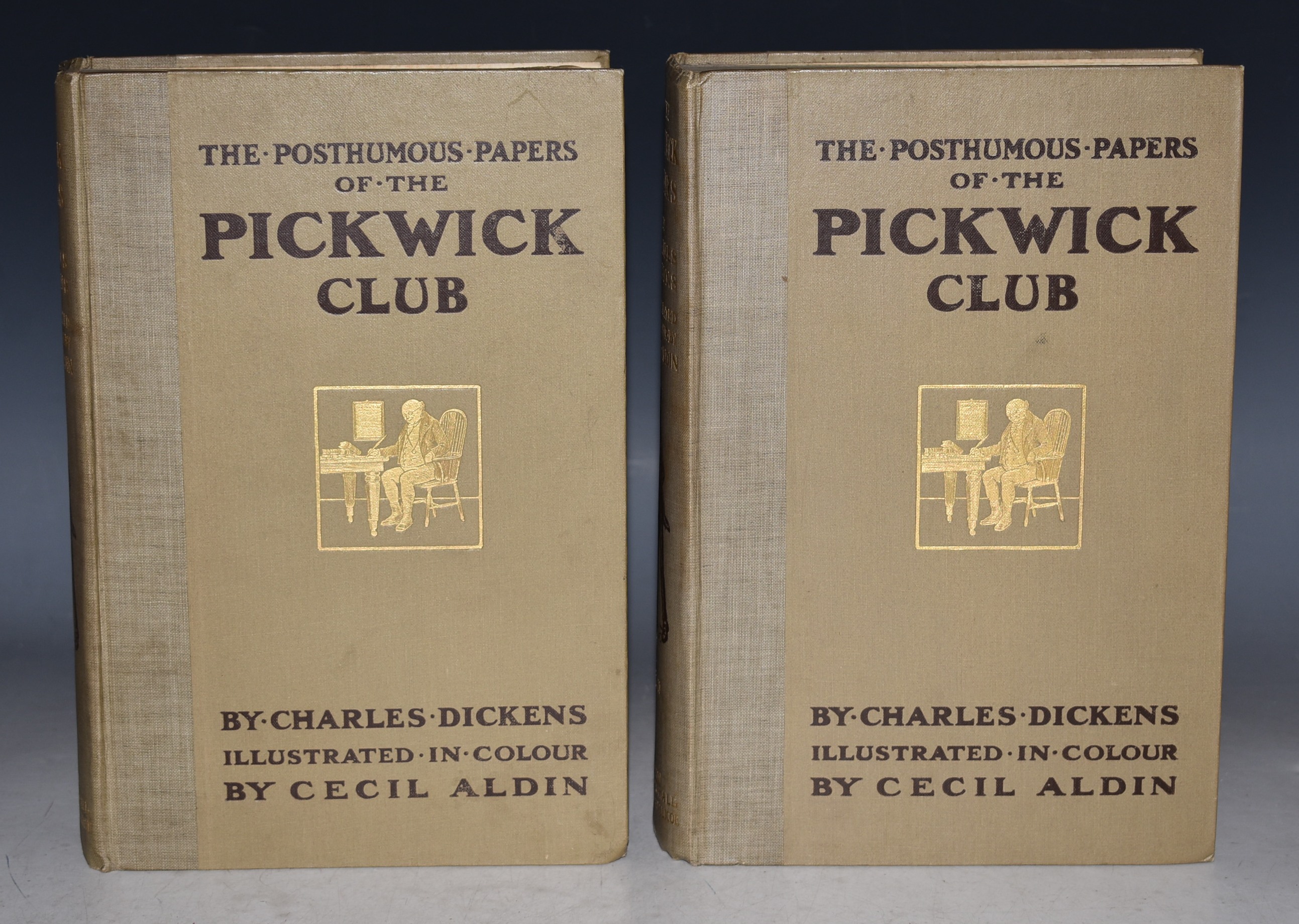 The Posthumous Papers of the Pickwick Club. Illustrated by Cecil Aldin. In Two Volumes.