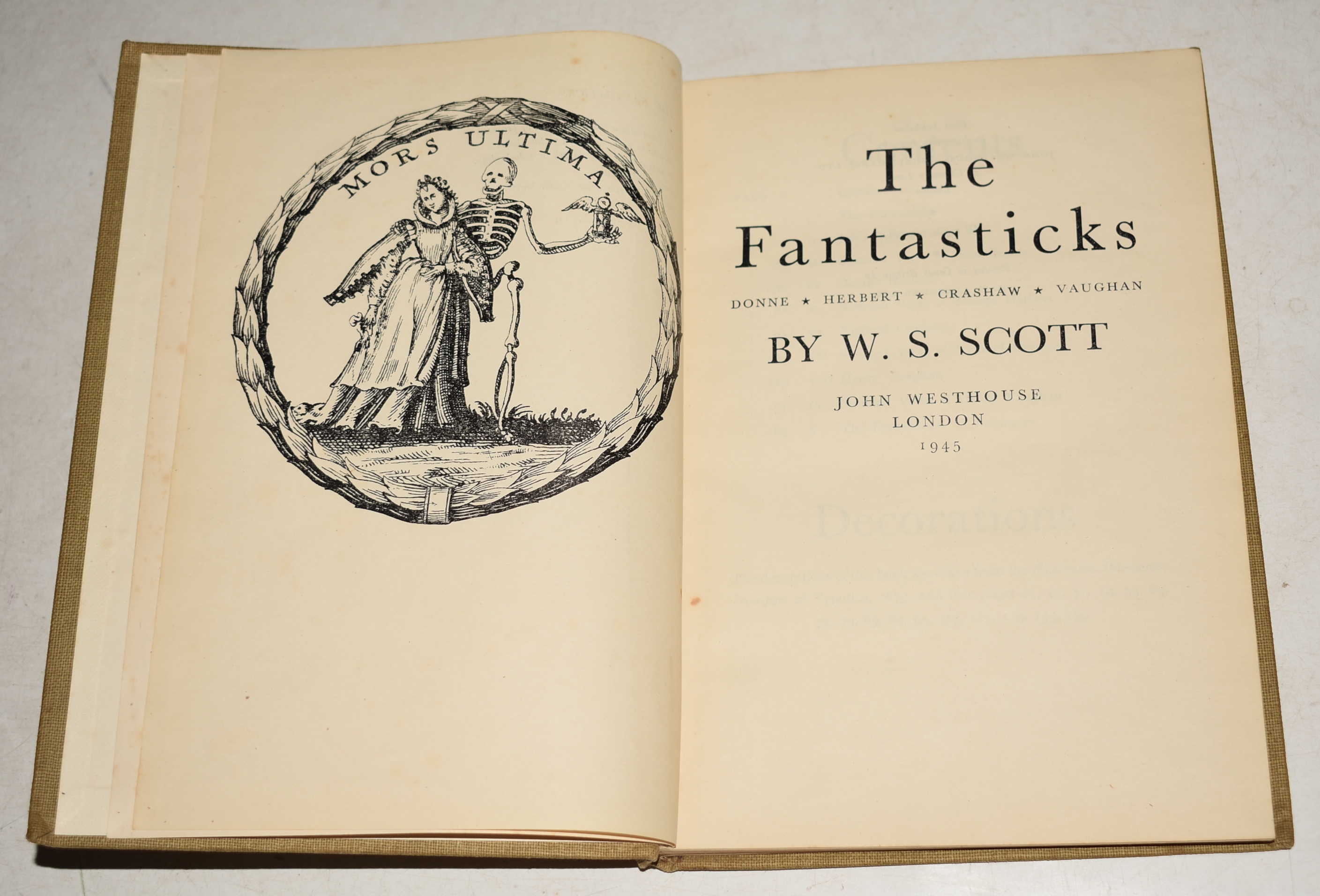 The Fantasticks John Donne, George Herbert, Richard Crashaw, Henry Vaughn.