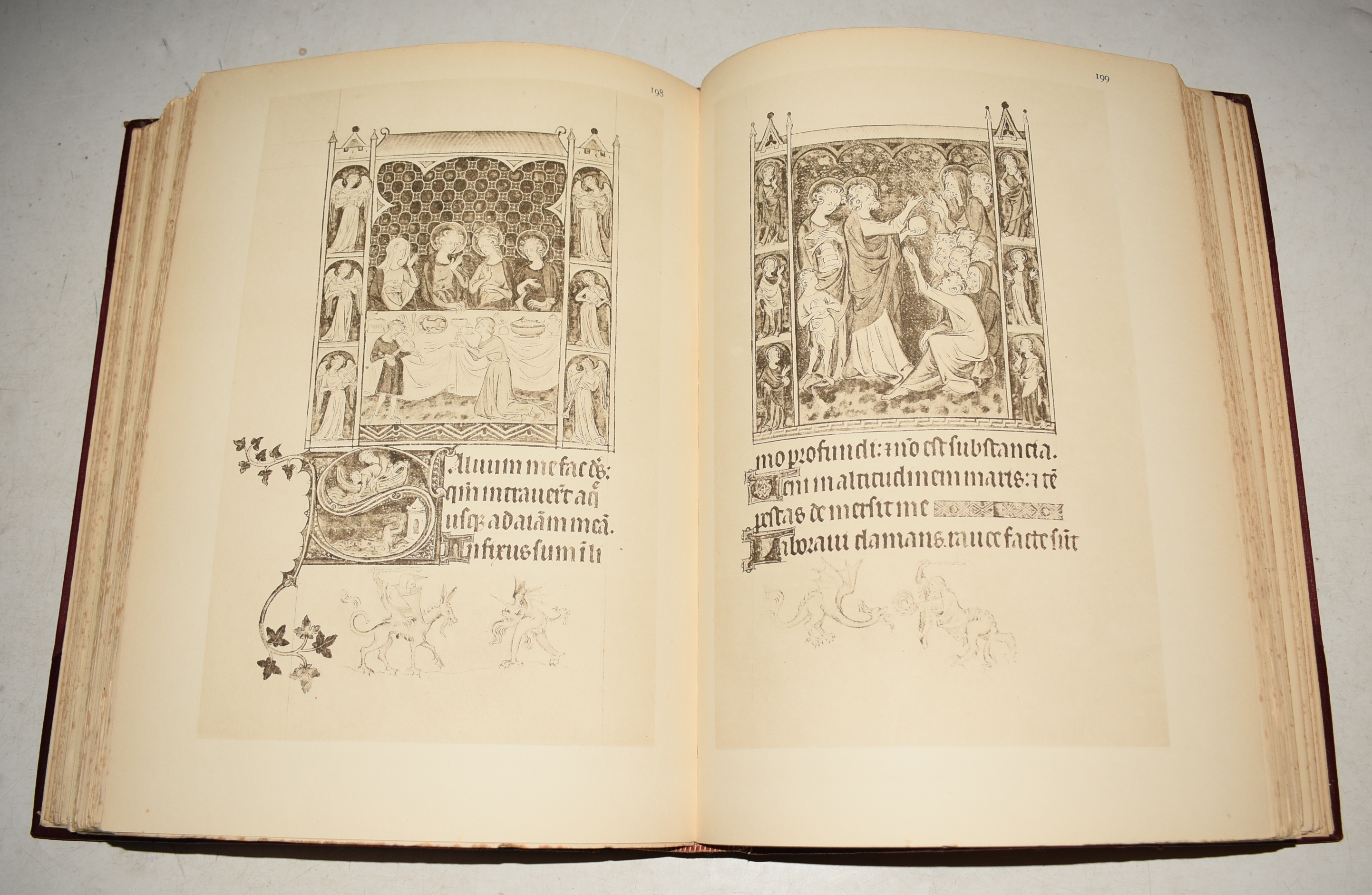 Queen Mary&rsquo;s Psalter Miniatures and Drawings by an English Artist of the 14th Century Reproduced from Royal MS. 2 B VII in the British Museum. With Introduction by Sir George Warner.