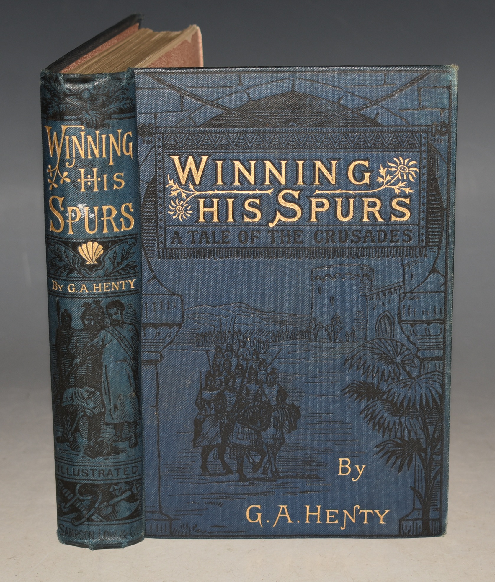 Winning His Spurs. A Tale of the Crusades. With numerous illustrations.