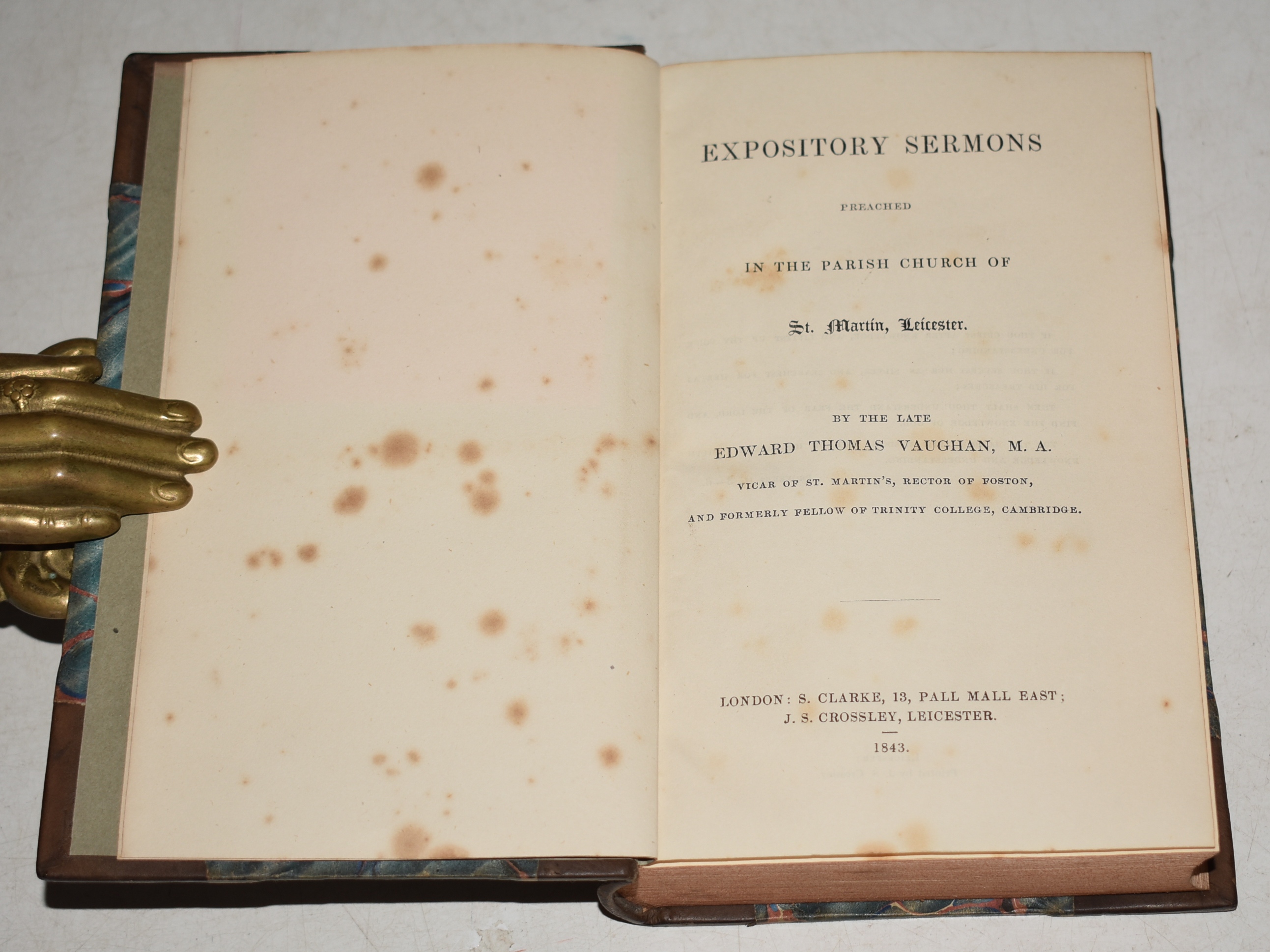 Expository Sermons Preached in the Parish Church of St. Martin, Leicester
