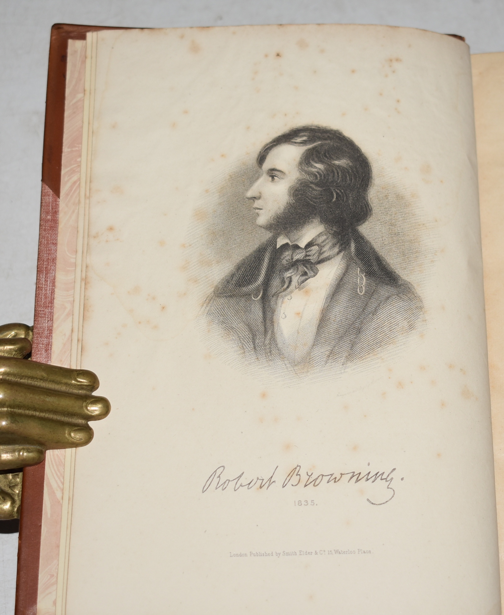 The Poetical Works of Robert Browning. Two Volumes bound in One. With Portraits.