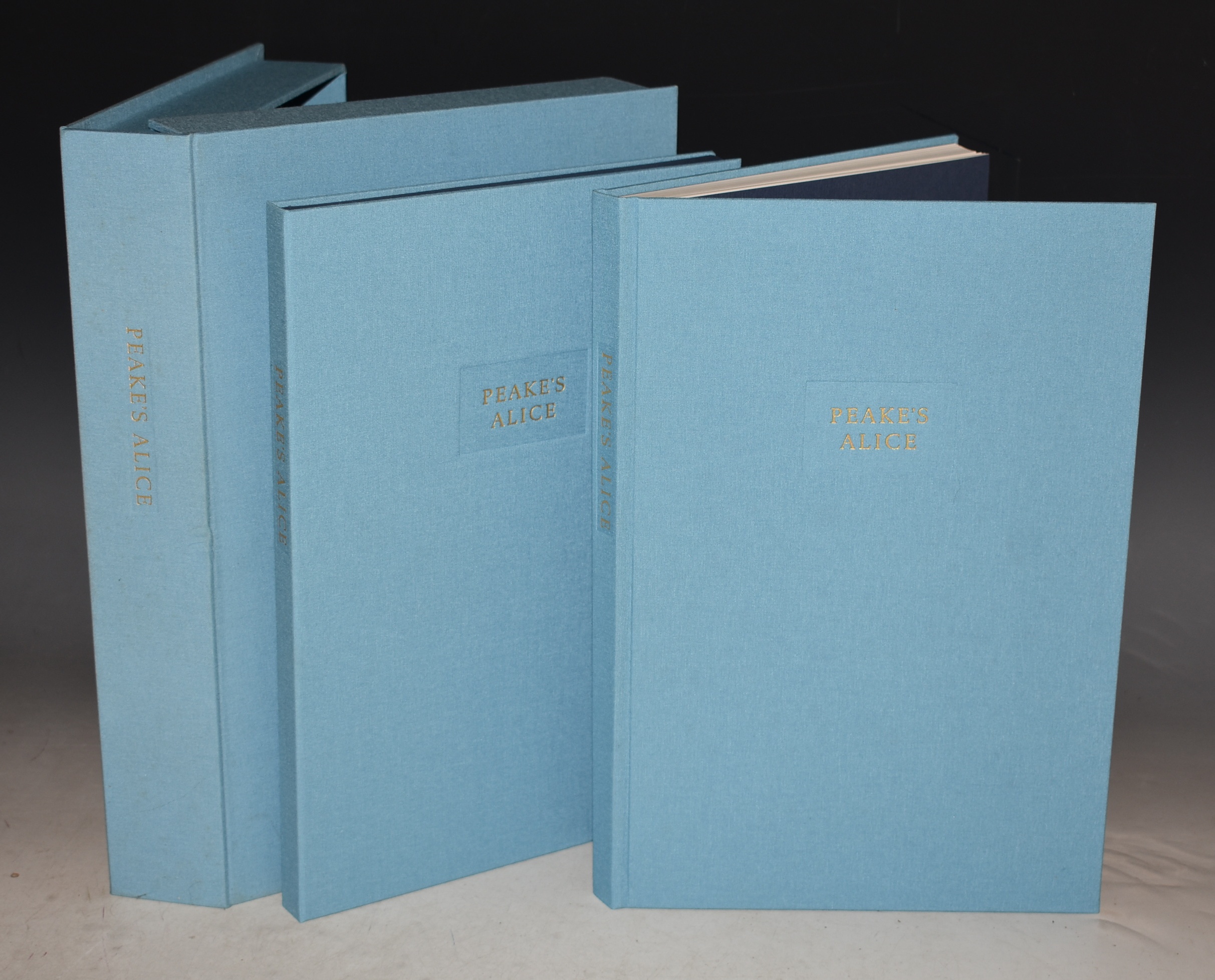 Mervyn Peake&rsquo;s Drawings to Alice's Adventures in Wonderland & Through the Looking-Glass. Limited number 45/60