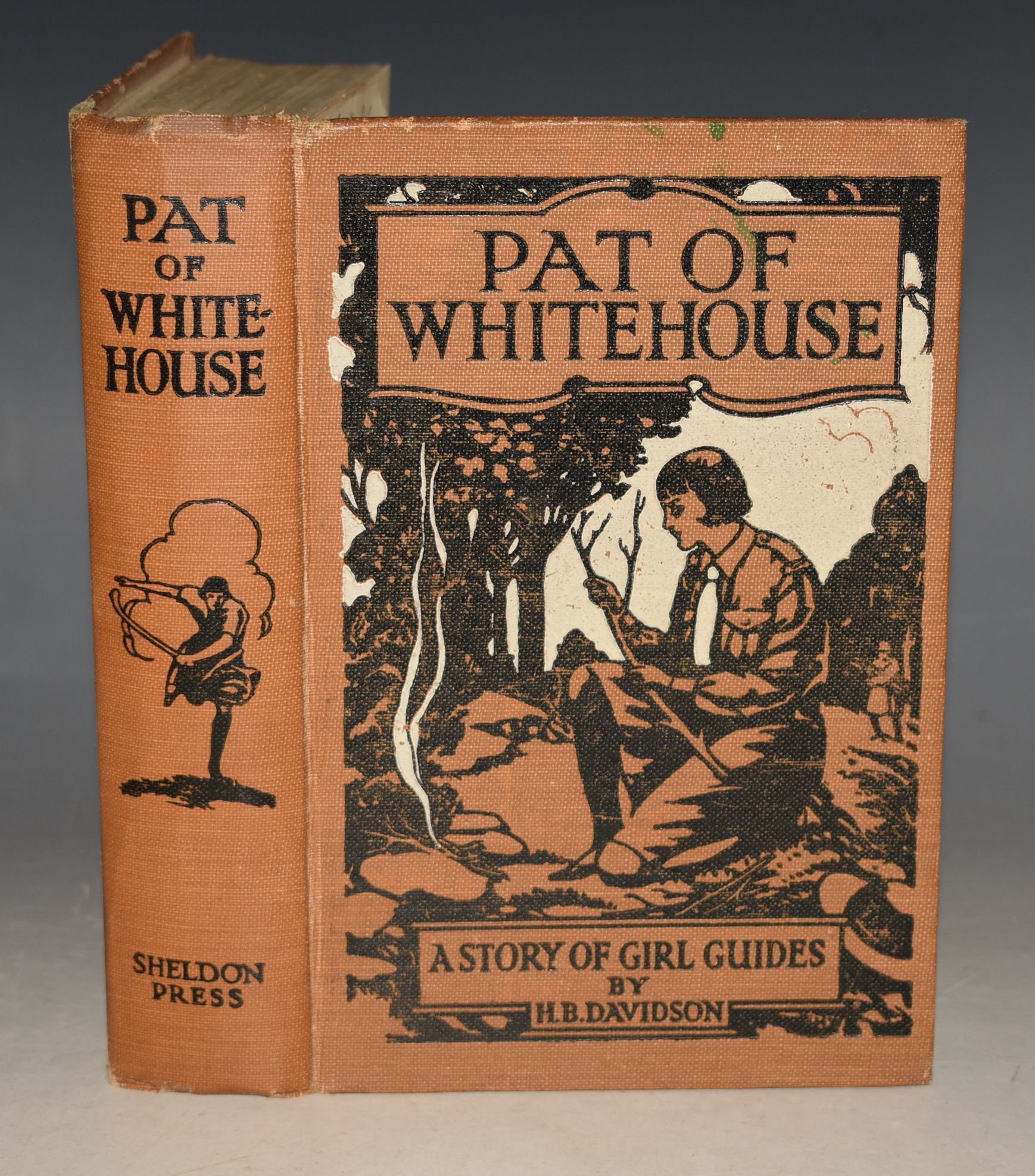Pat of Whitehouse A Story of Girl Guides Illustrated by Savile Lumley