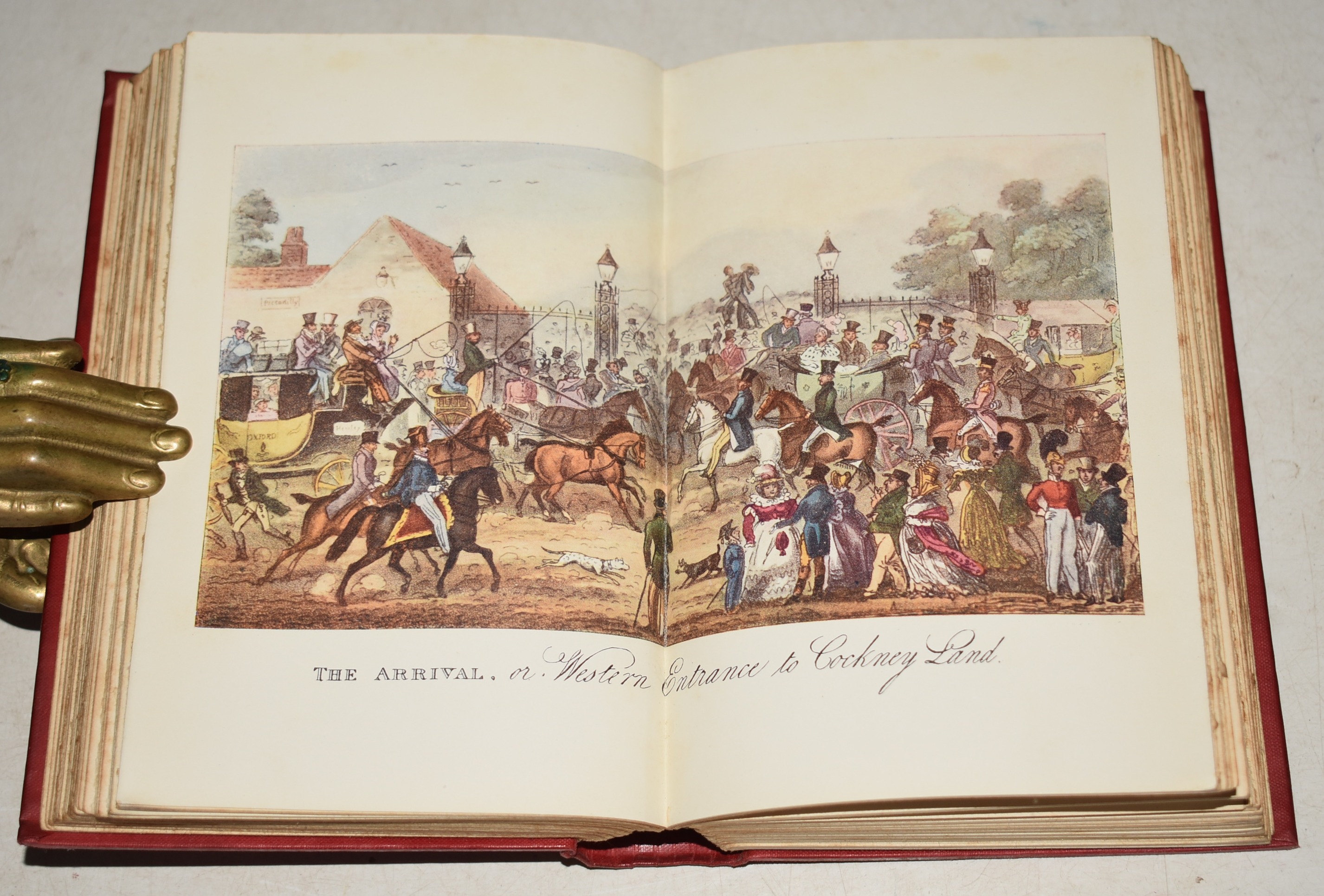 The English Spy: An Original Work, Characteristic, Satirical, and Humorous. Comprising Scenes and Sketches In Every Rank of Society, Being Portraits of The Illustrious, Eminent, Eccentric and Notorious. Drawn From The Life by Bernard Blackmantle. The Illustrations Designed by Robert Cruikshank. In T