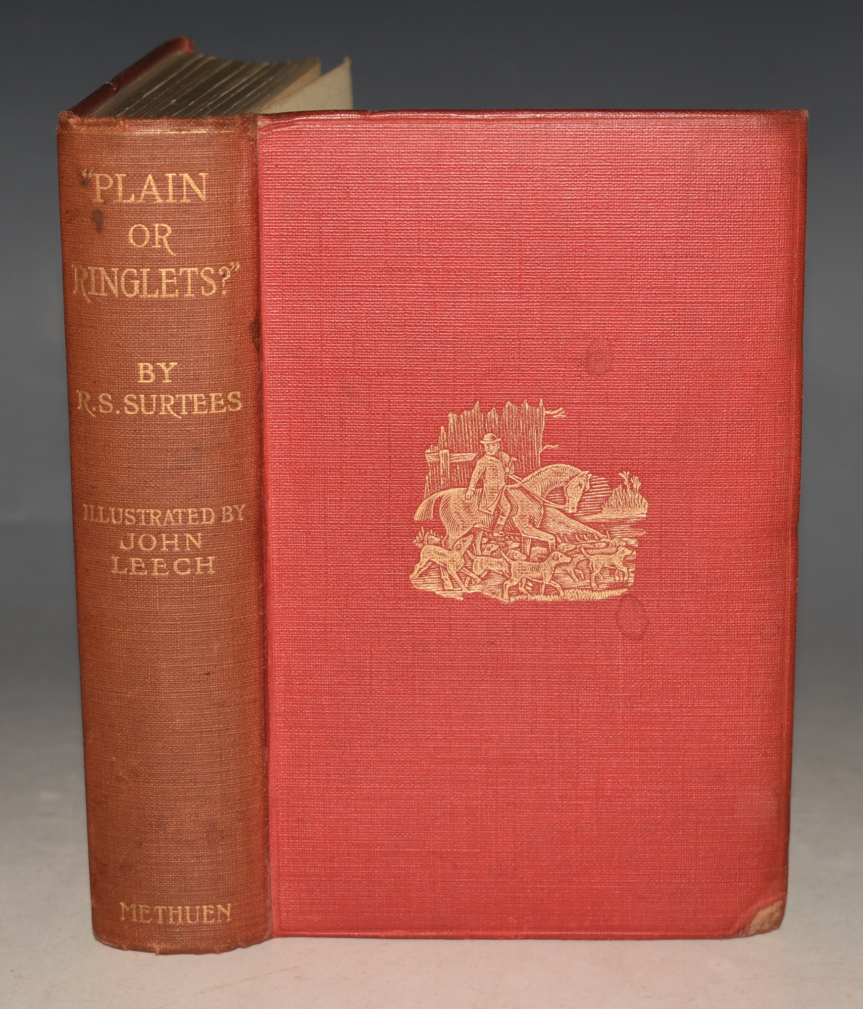 &ldquo;Plain Or Ringlets&rdquo; By The Author Of &ldquo;Handley Cross,&rdquo; &ldquo;Sponge&rsquo;s Sporting Tour,&rdquo; &ldquo;Ask Mamma,&rdquo; etc etc. With Illustrations by John Leech.