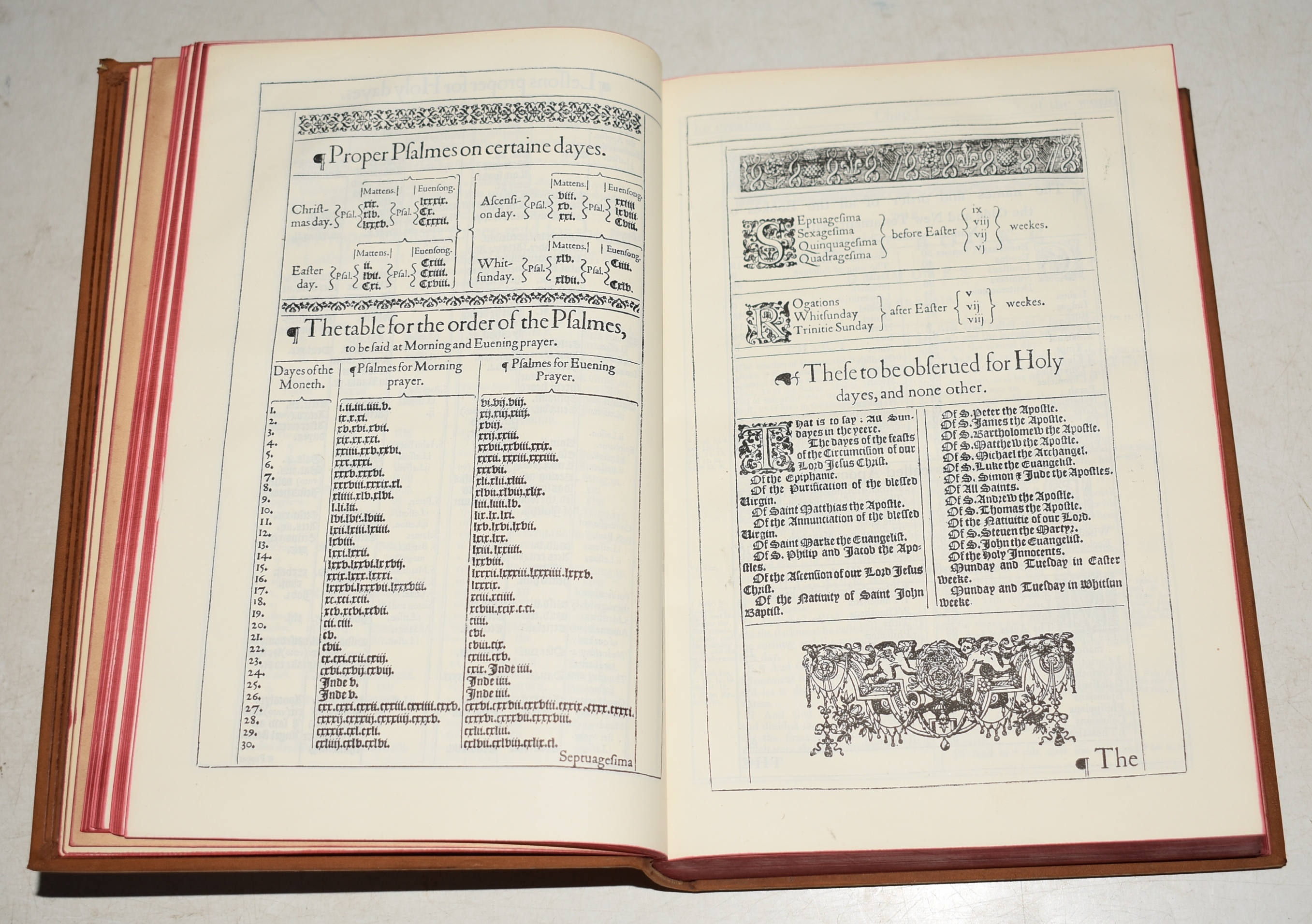 The Holy Bible An Exact Reprint in Roman Type, Page for Page of the Authorized Version Published in the Year 1611 With an Introduction by Alfred W. Pollard.