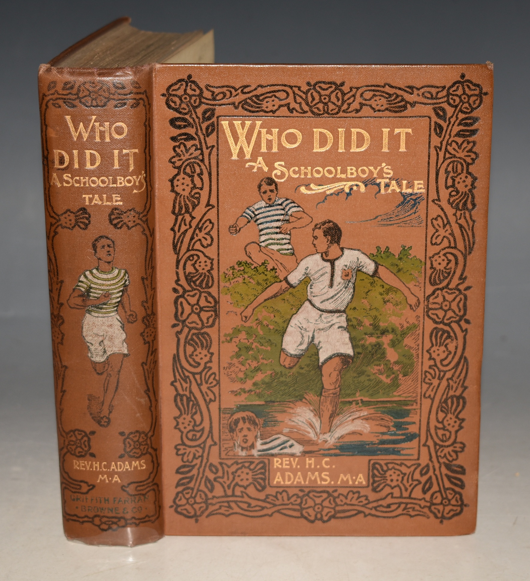 Who Did It Or, Holmwood Priory. A Schoolboy&rsquo;s Tale. Illustrated by A.W. Cooper.