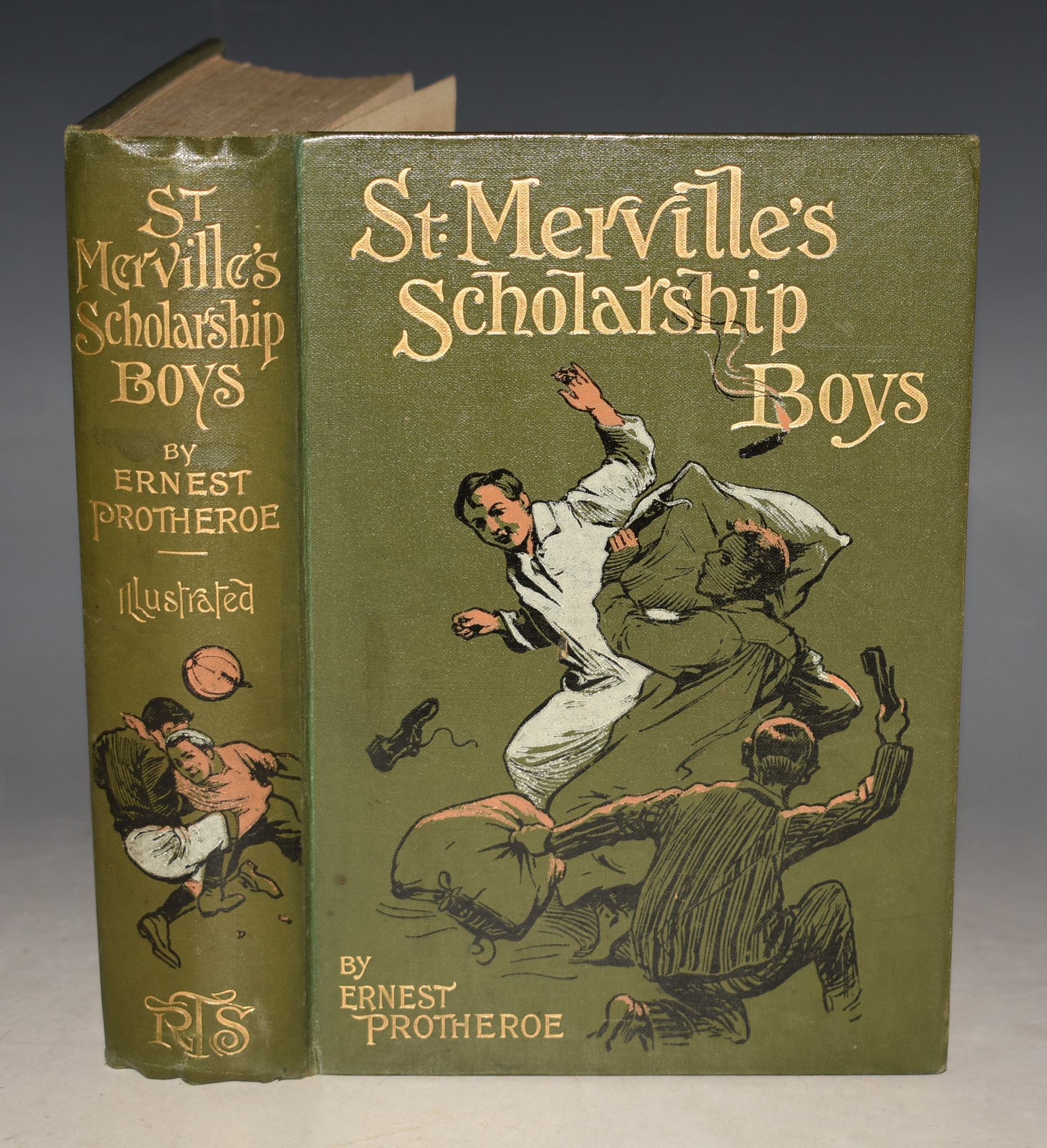 St. Merville&rsquo;s Scholarship Boys With Illustrations by J. Finnemore