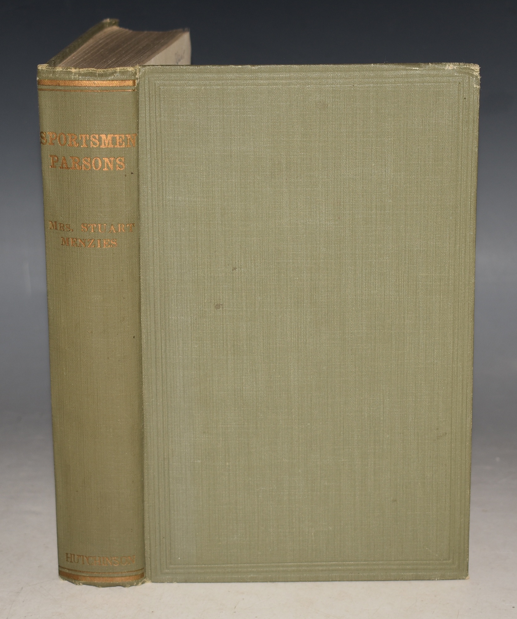 Sportsmen Parsons In Peace and War