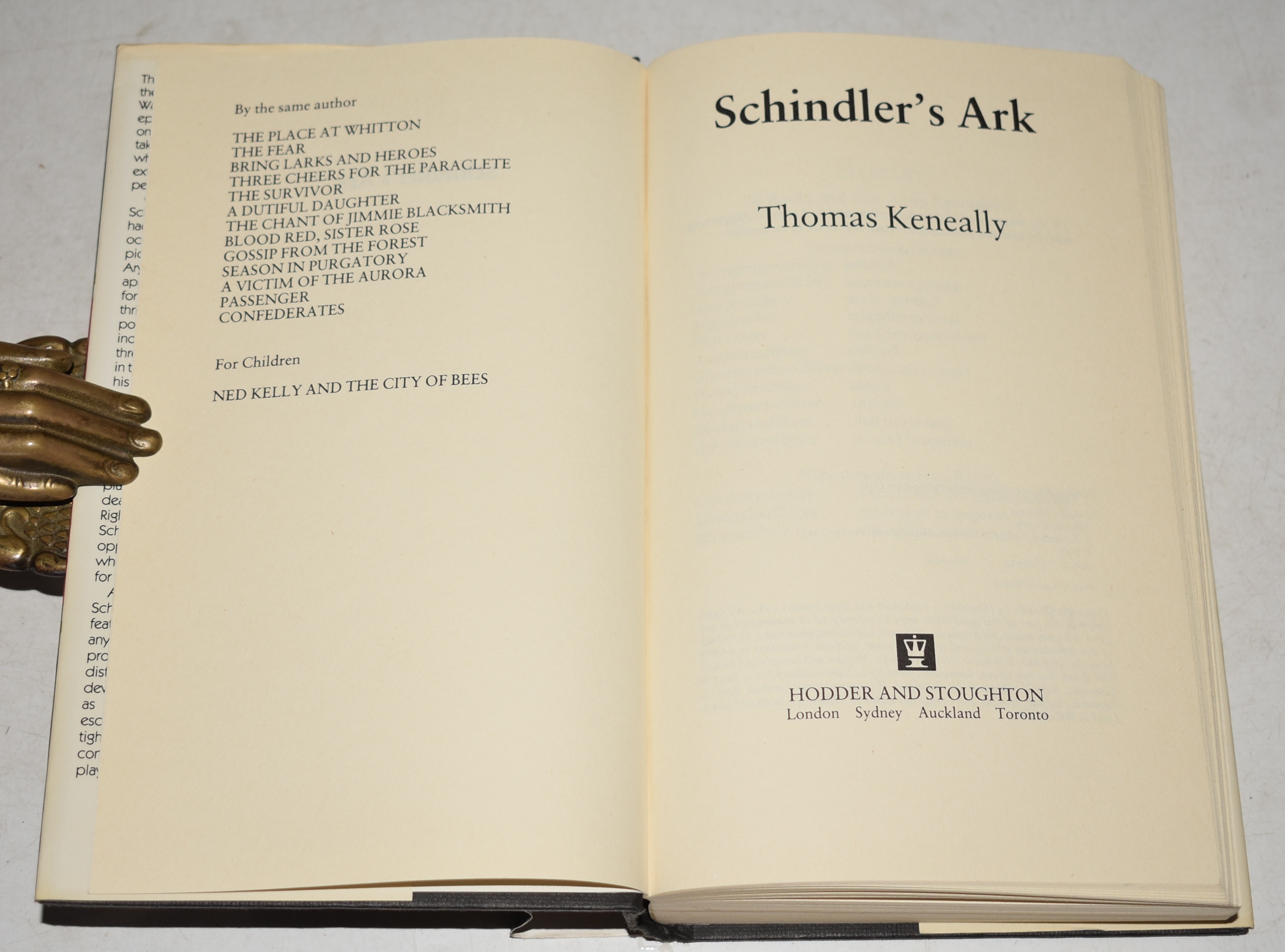 Schindler&rsquo;s Ark