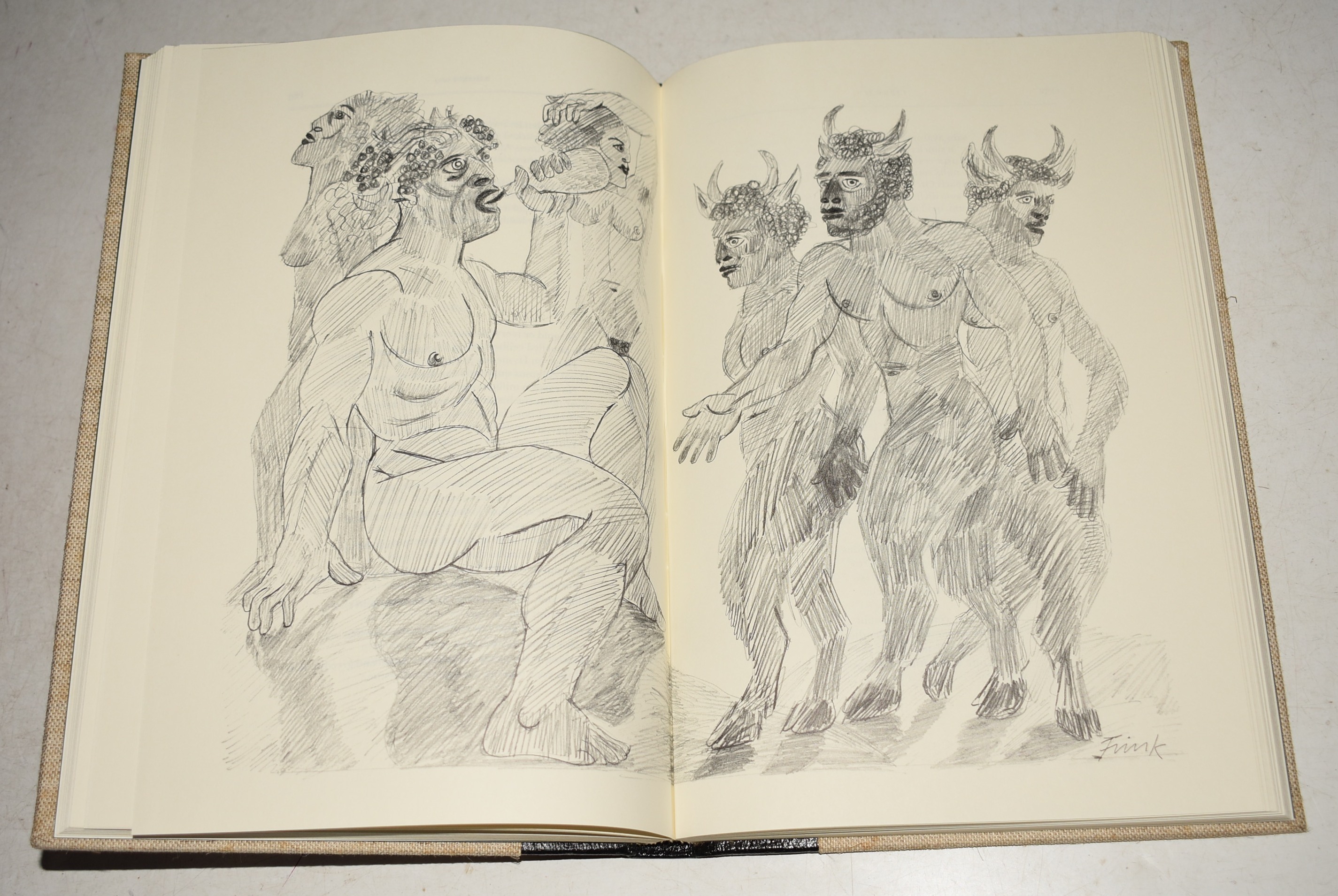 The Odes of Horace. Translated by James Mitchie. Illustrated by Elisabeth Frink.