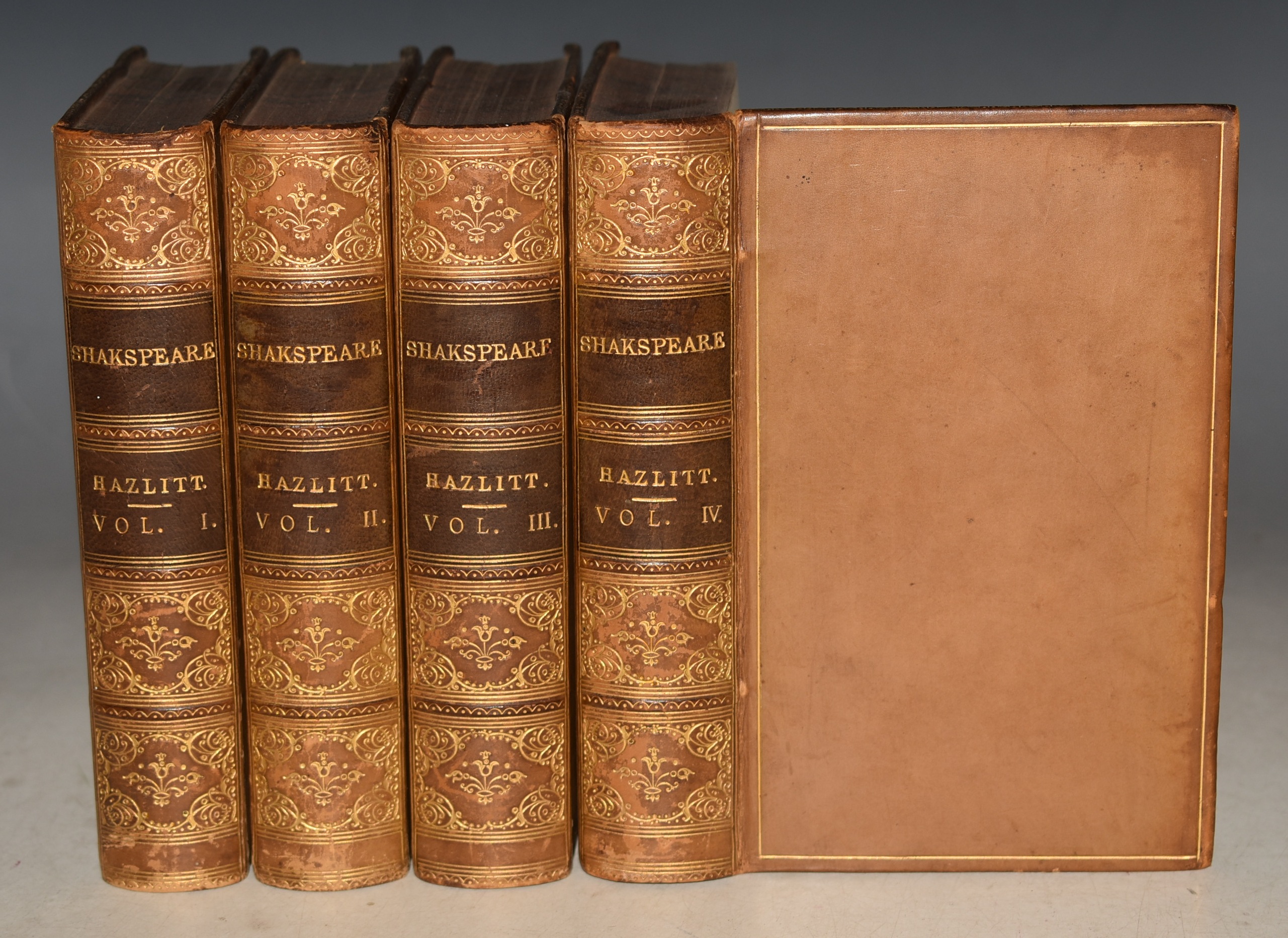 The Dramatic Works of William Shakespeare, From The Text of Johnson, Stevens, and Reed, with Glossorial Notes, Life & C. A New Edition. In Four Volumes.