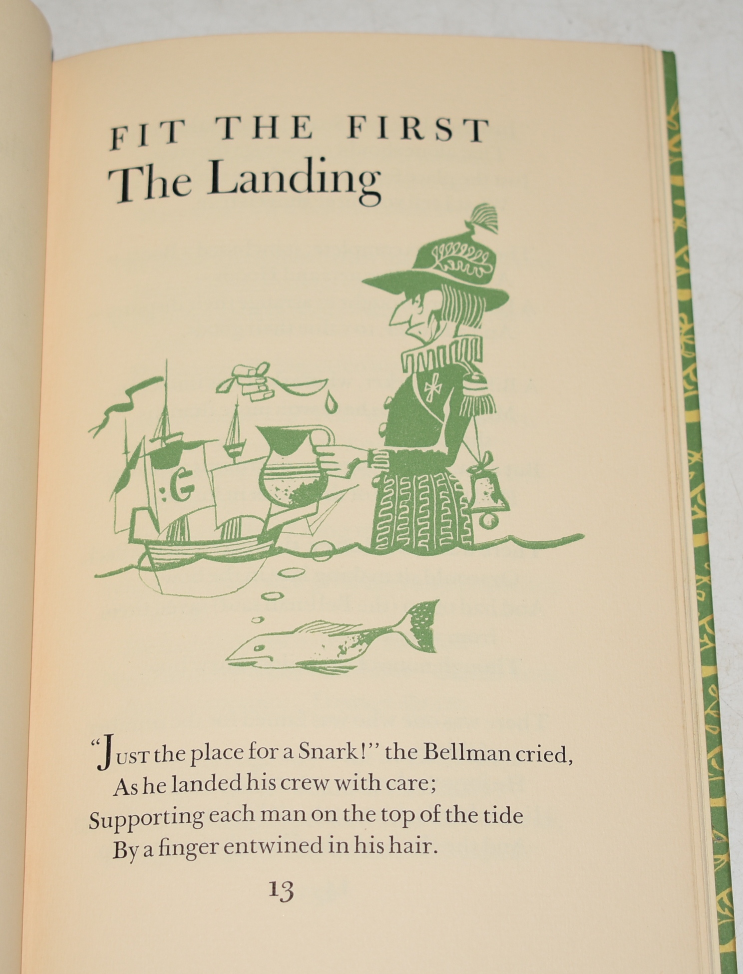 The Hunting of the Snark and Other Nonsense Verse from Alice in Wonderland, Through the Looking-Glass, and Sylvie and Bruno. Illustrated by A.W.