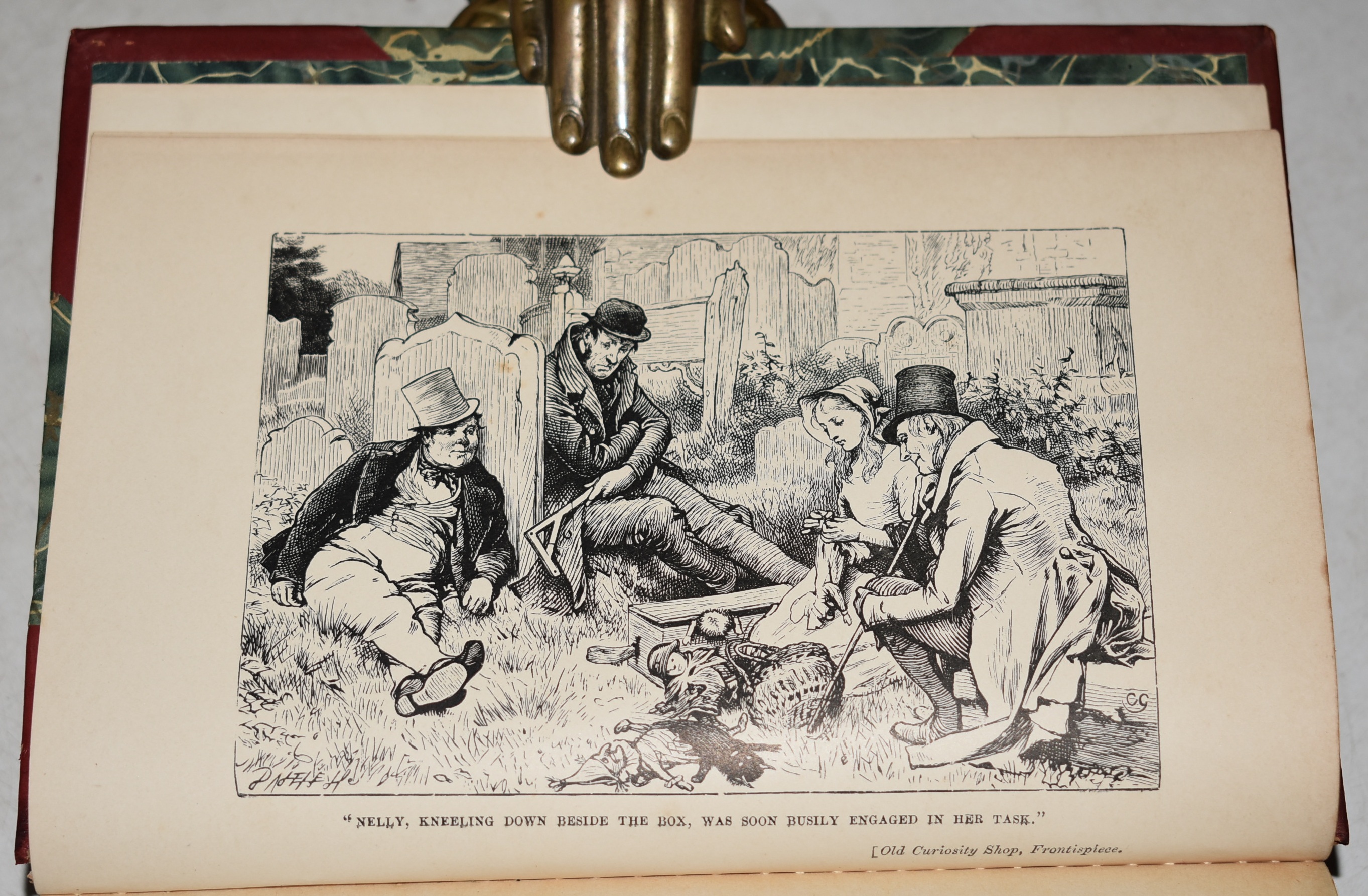 The Old Curiosity Shop Illustrated.