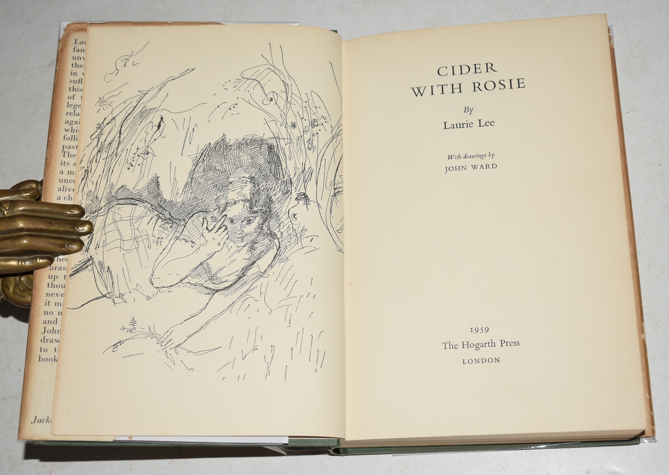 Cider With Rosie. With drawings by JOHN WARD.