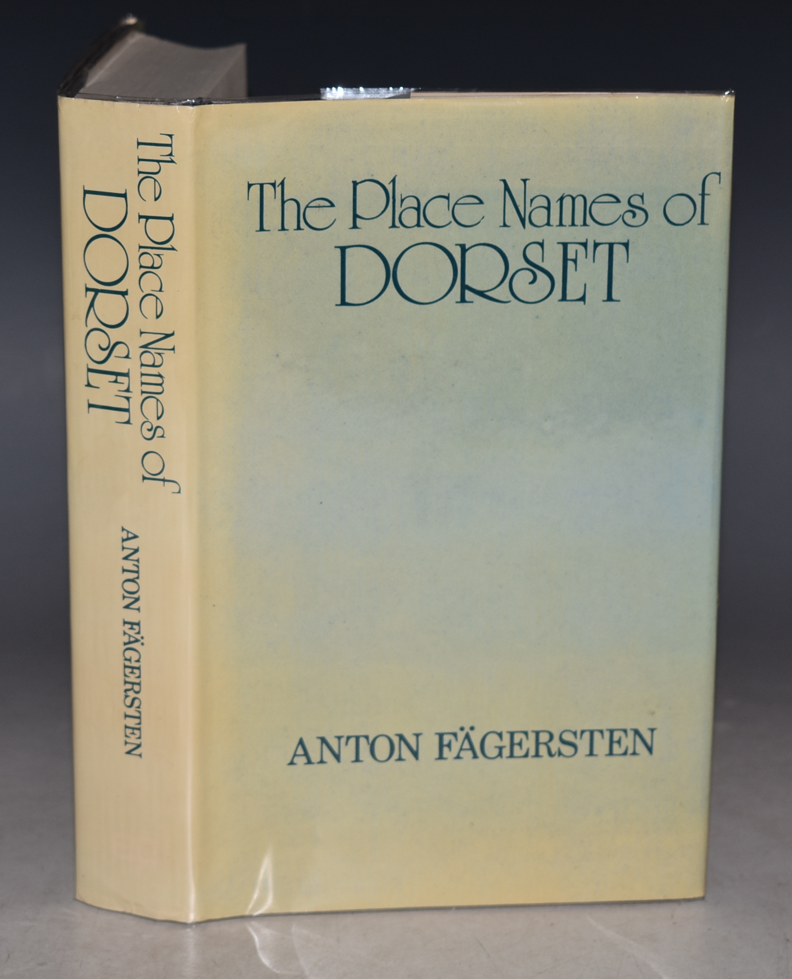 The Place-Names of Dorset. Inaugural Dissertation. Reproduced in facsimile