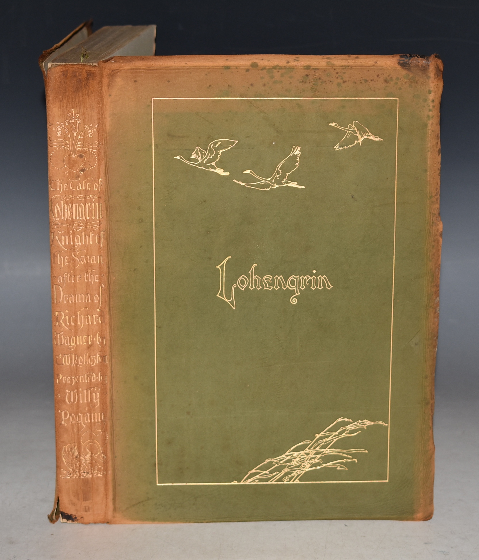 The Tale of Lohengrin, Knight of the Swan. After the Drama of Richard Wagner by T. W. Rolleston. Presented by Willy Pogany.