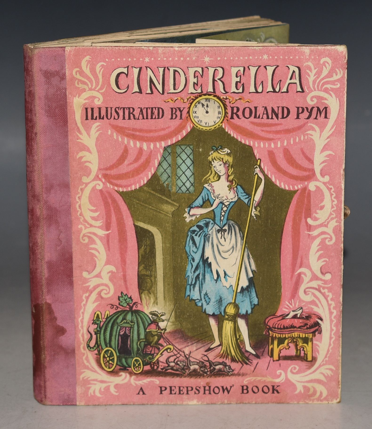 Cinderella Pop-Up Book Peepshow Books. Illustrated by Roland Pym. In Six Scenes.