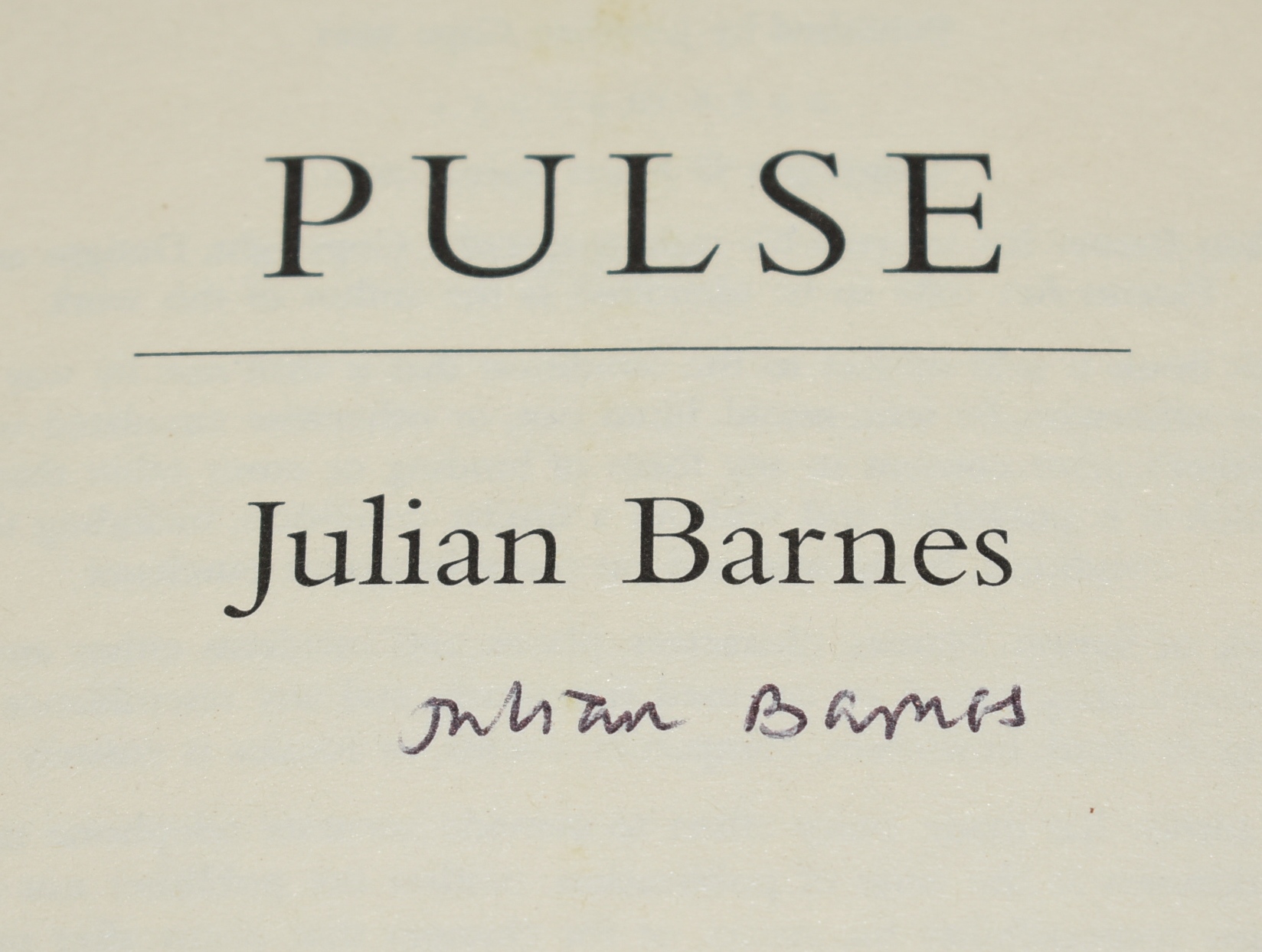Pulse SIGNED COPY