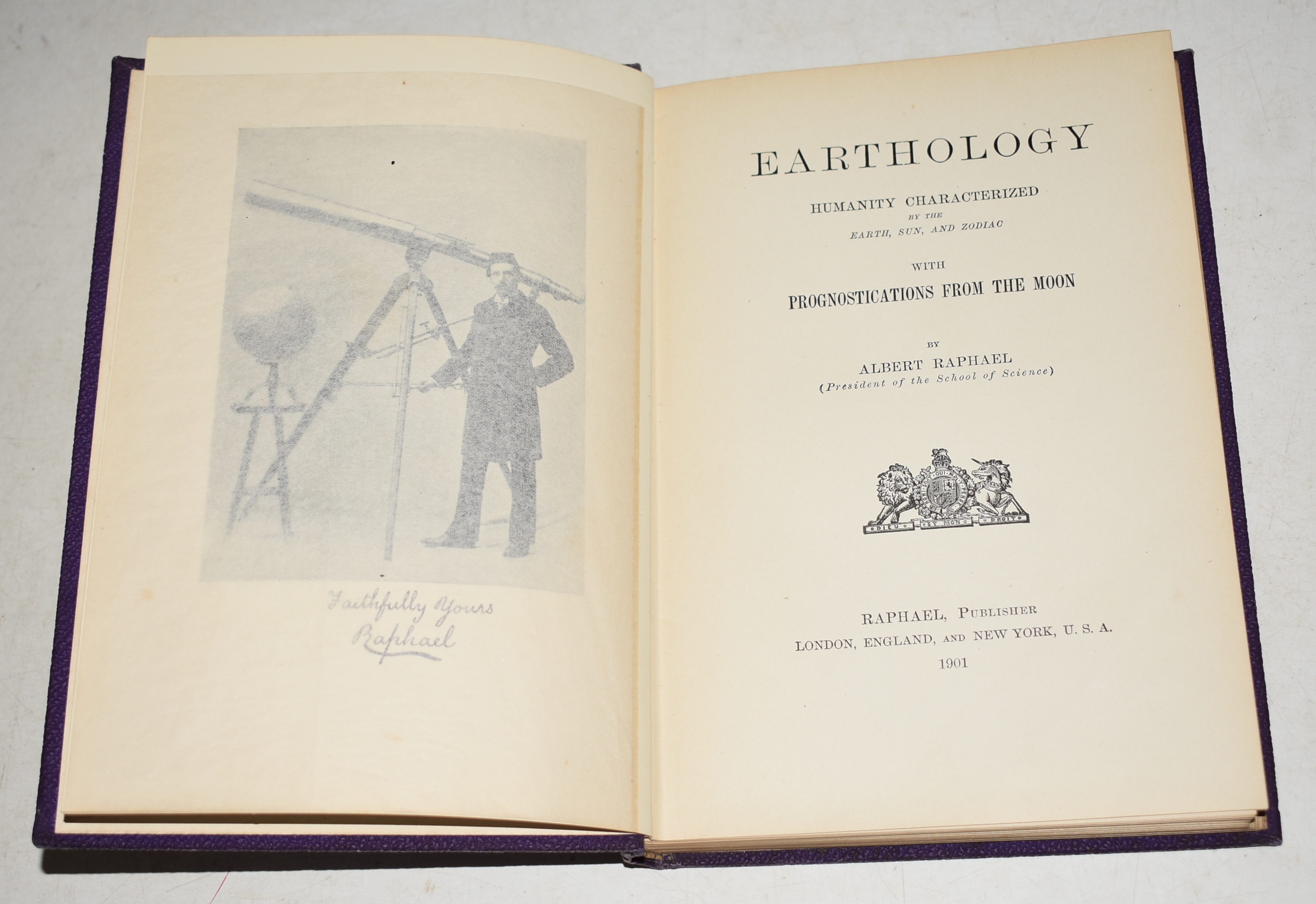 Earthology Humanity Characterized by the Earth, Sun and Zodiac. With Prognostications from the Moon.
