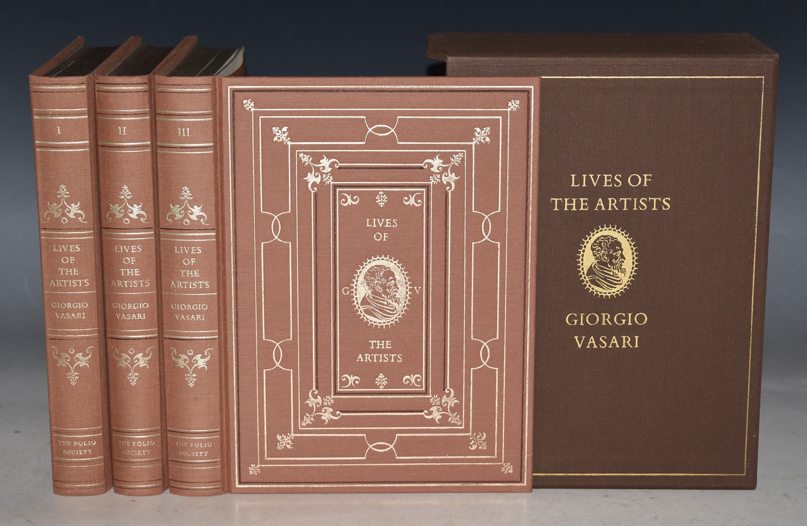 Lives of the Artists. A Selection Translated by George Bull. Three Volumes.