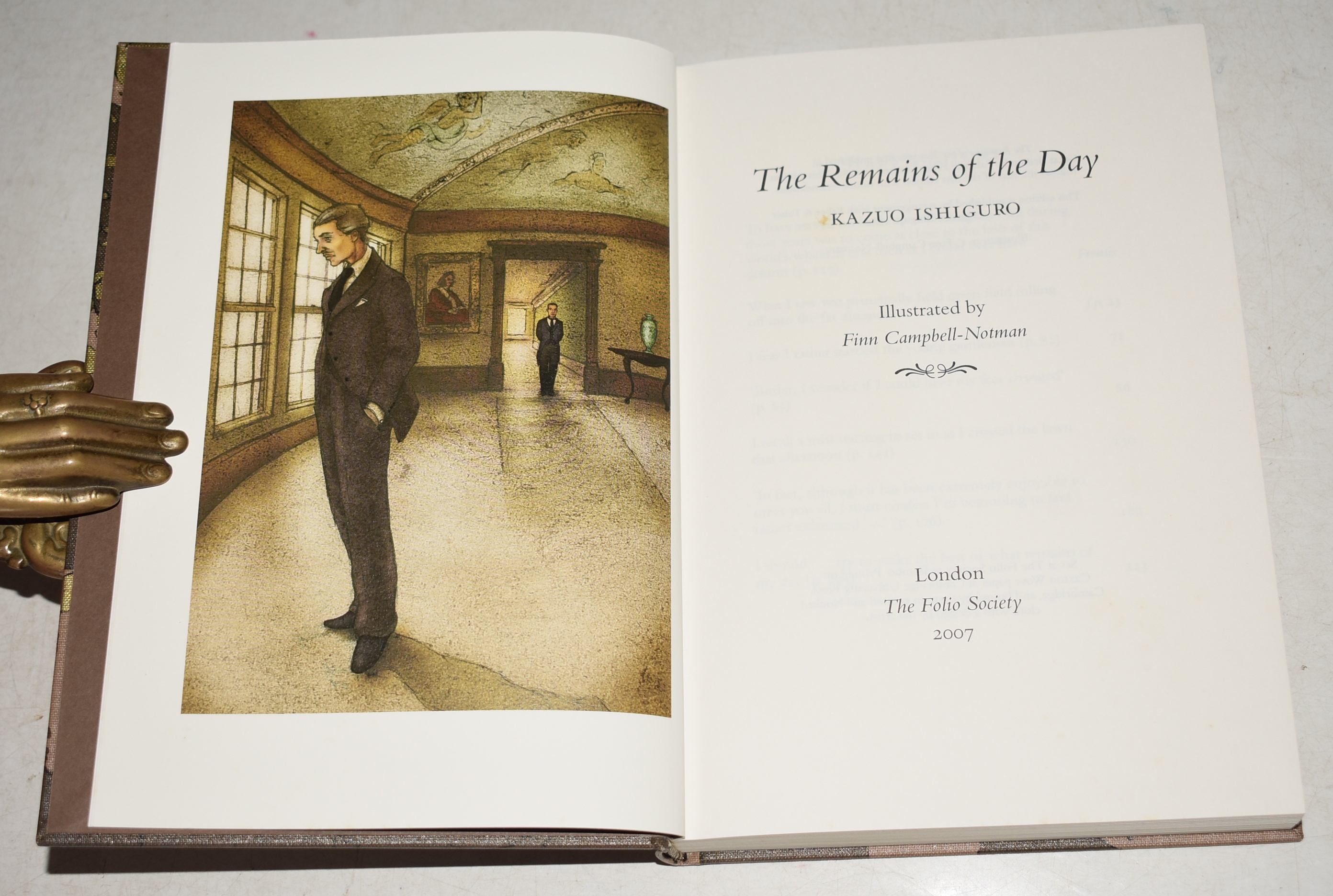 The Remains of the Day. Illustrated by Finn Campbell-Notman.