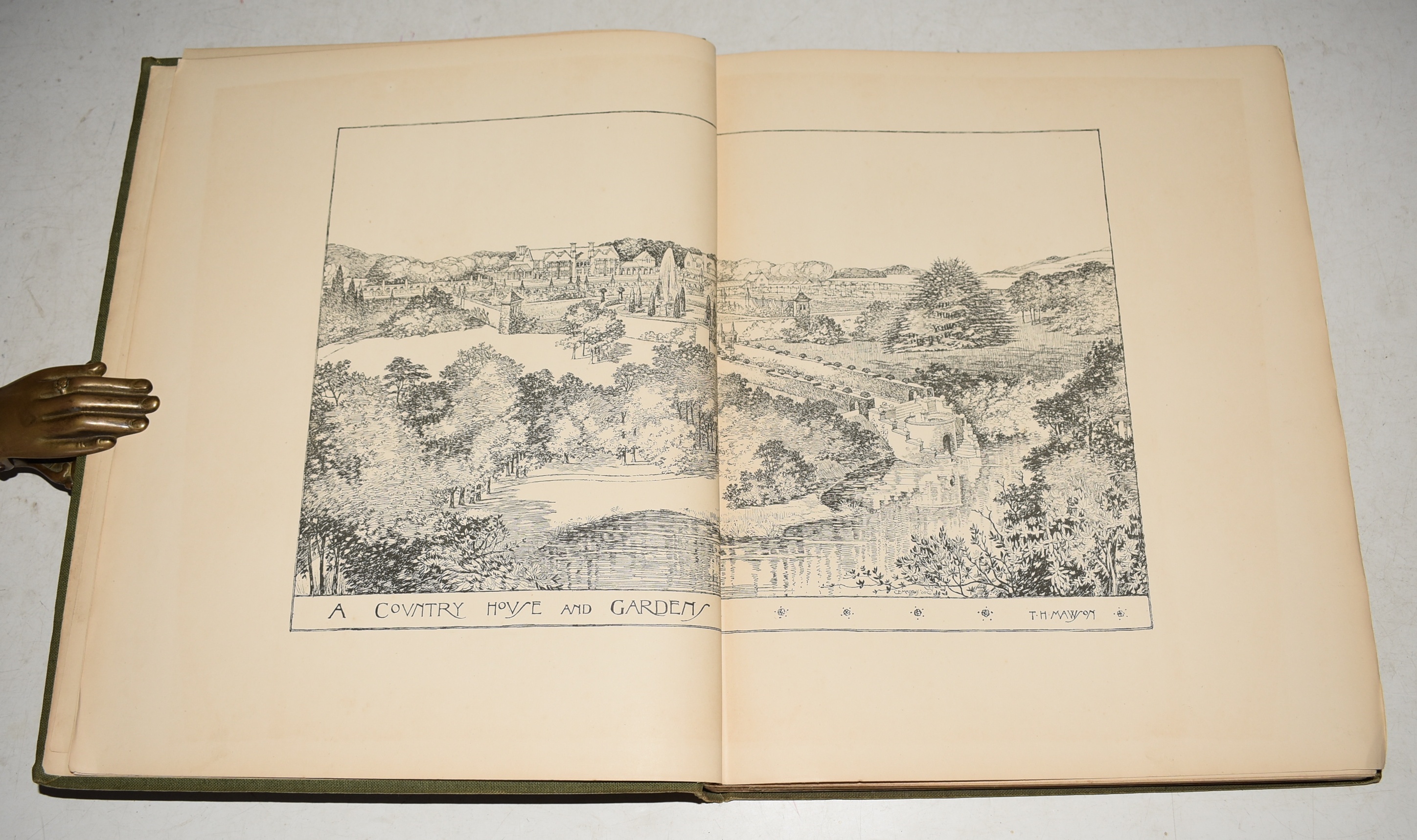 The Art & Craft of Garden Making Illustrated with perspective views drawn by Mr. C.E. Mallows, and others, and also with numerous plans, sections and details of Gardens, and Garden Ornament, and further illustrated with chapter headings specially designed by Mr. D. Chamberlain.
