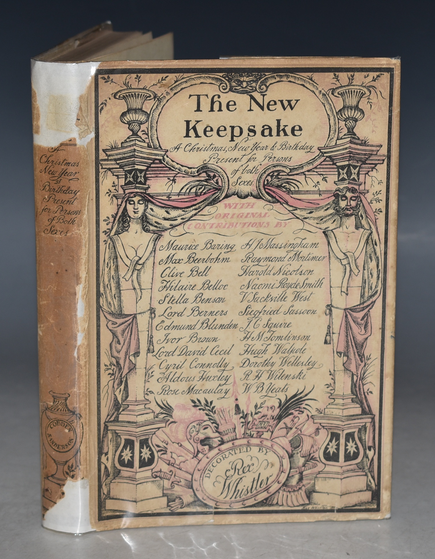 The New Keepsake With Contributions by Maurice Baring, Max Beerbohm, Hilaire Belloc, and many others. Decorated by Rex Whistler.