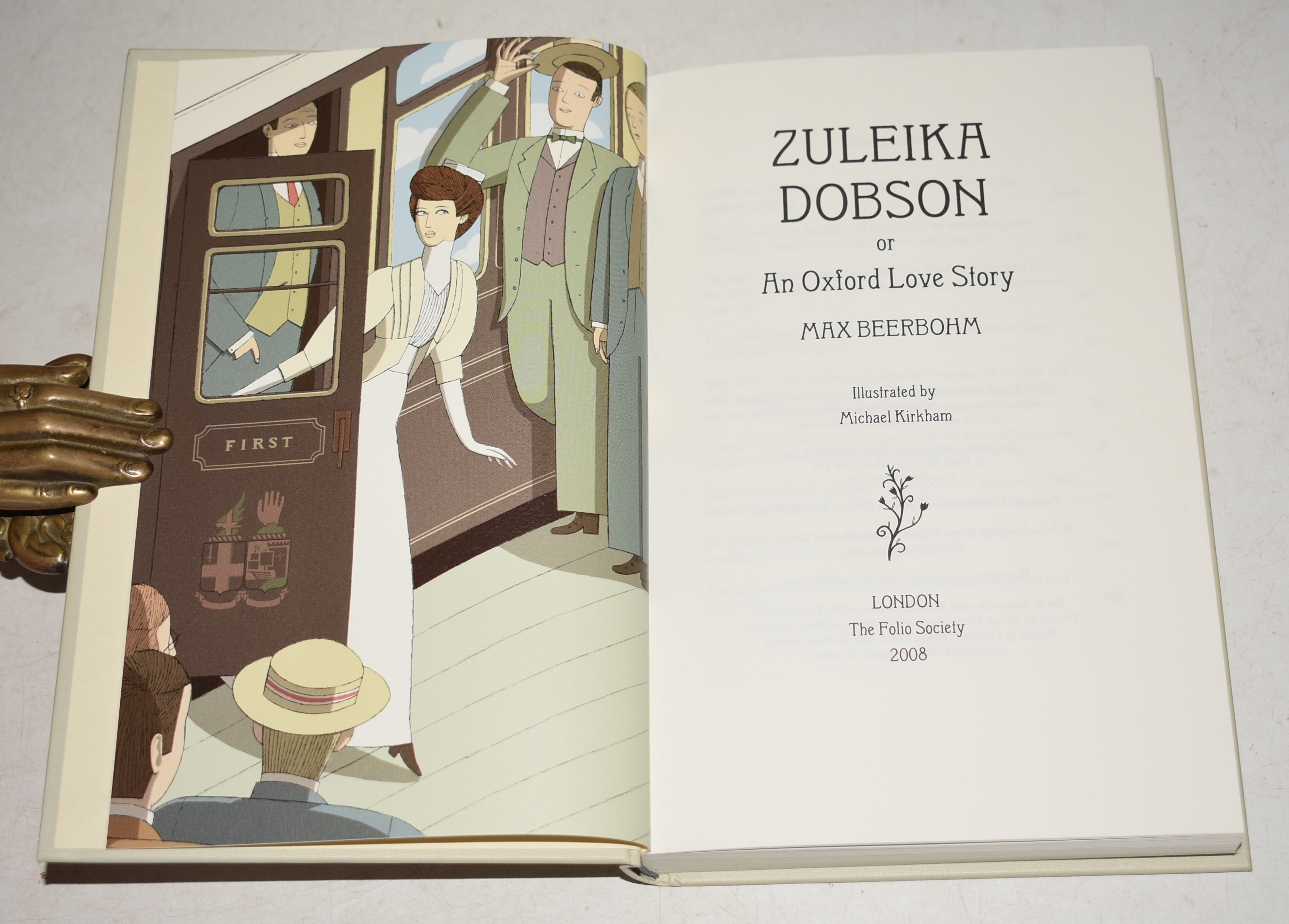 Zueika Dobson Or: An Oxford Love Story. Illustrated by Michael Kirkham