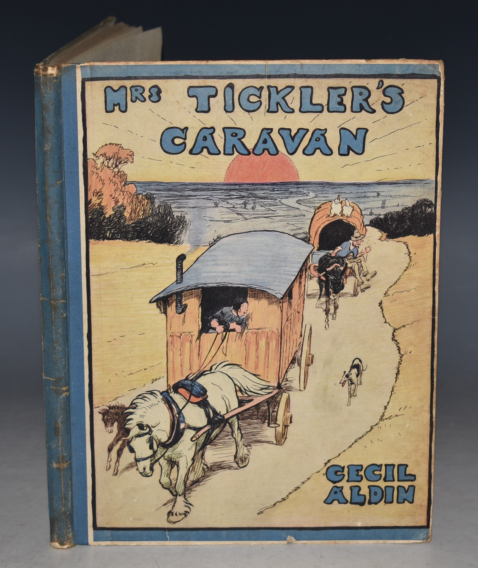 Mrs. Tickler&rsquo;s Caravan. A Story for Children. Written & illustrated by Cecil Aldin.