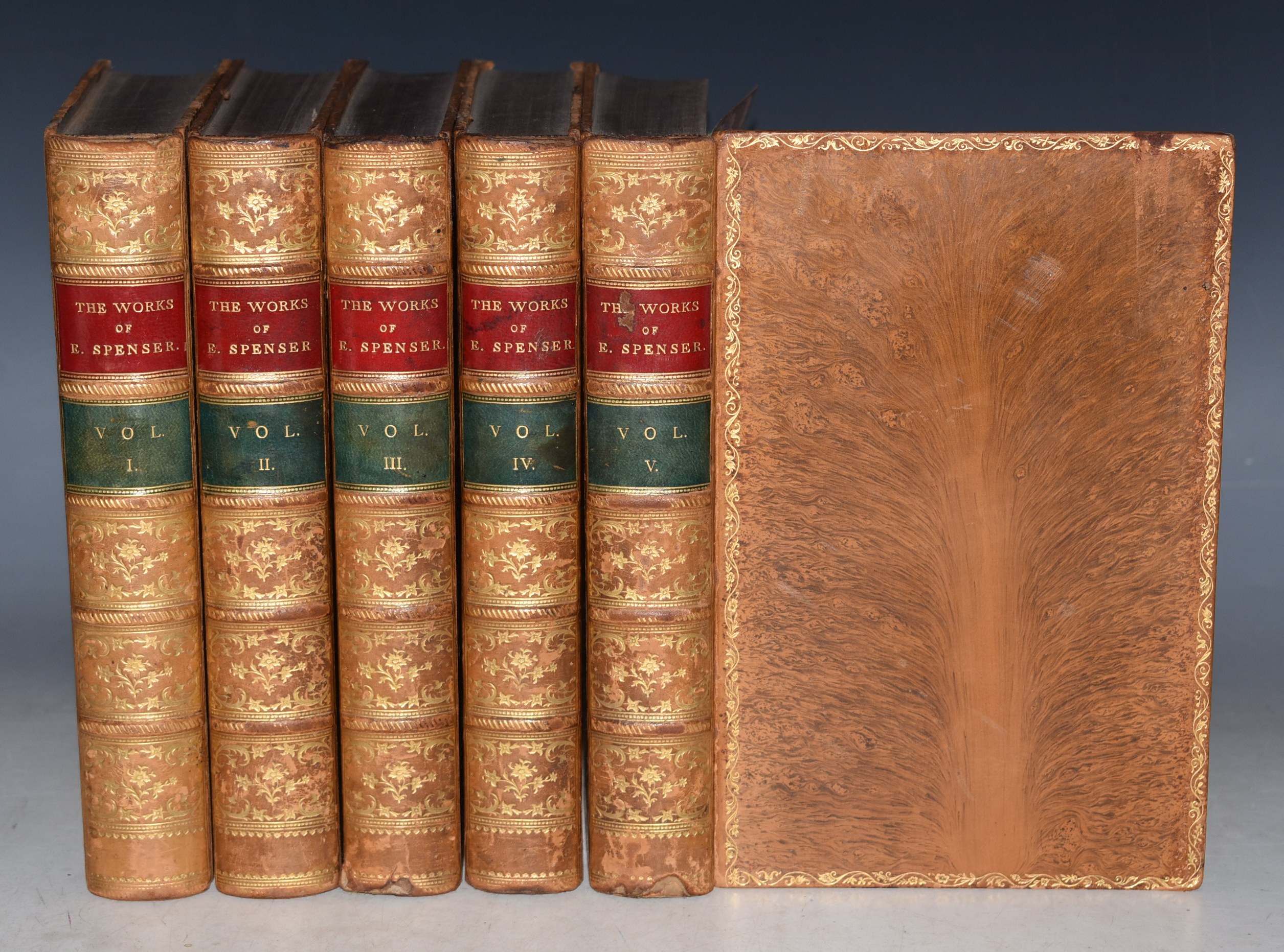 The Works of Edmund Spenser Edited by J. Payne Collier, F.S.A. In Five Volumes.