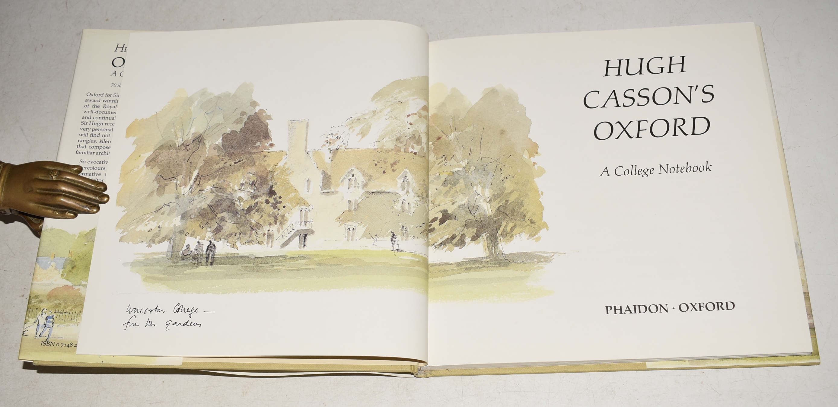 Hugh Casson&rsquo;s Oxford A College Companion SIGNED by author