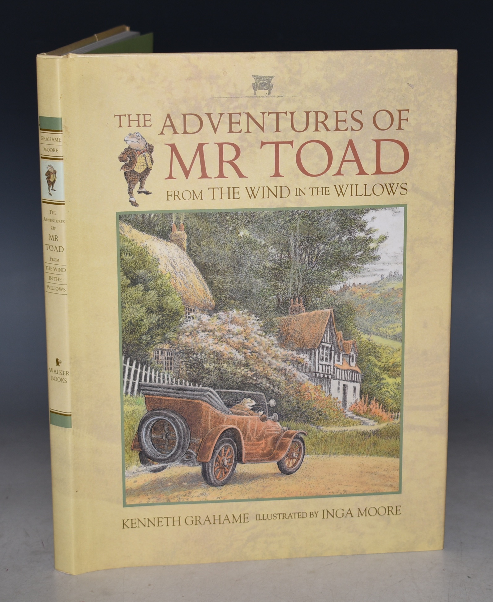 The Adventures of Mr Toad From The Wind in the Willows. Illustrated by Inga Moore SIGNED by Inga Moore