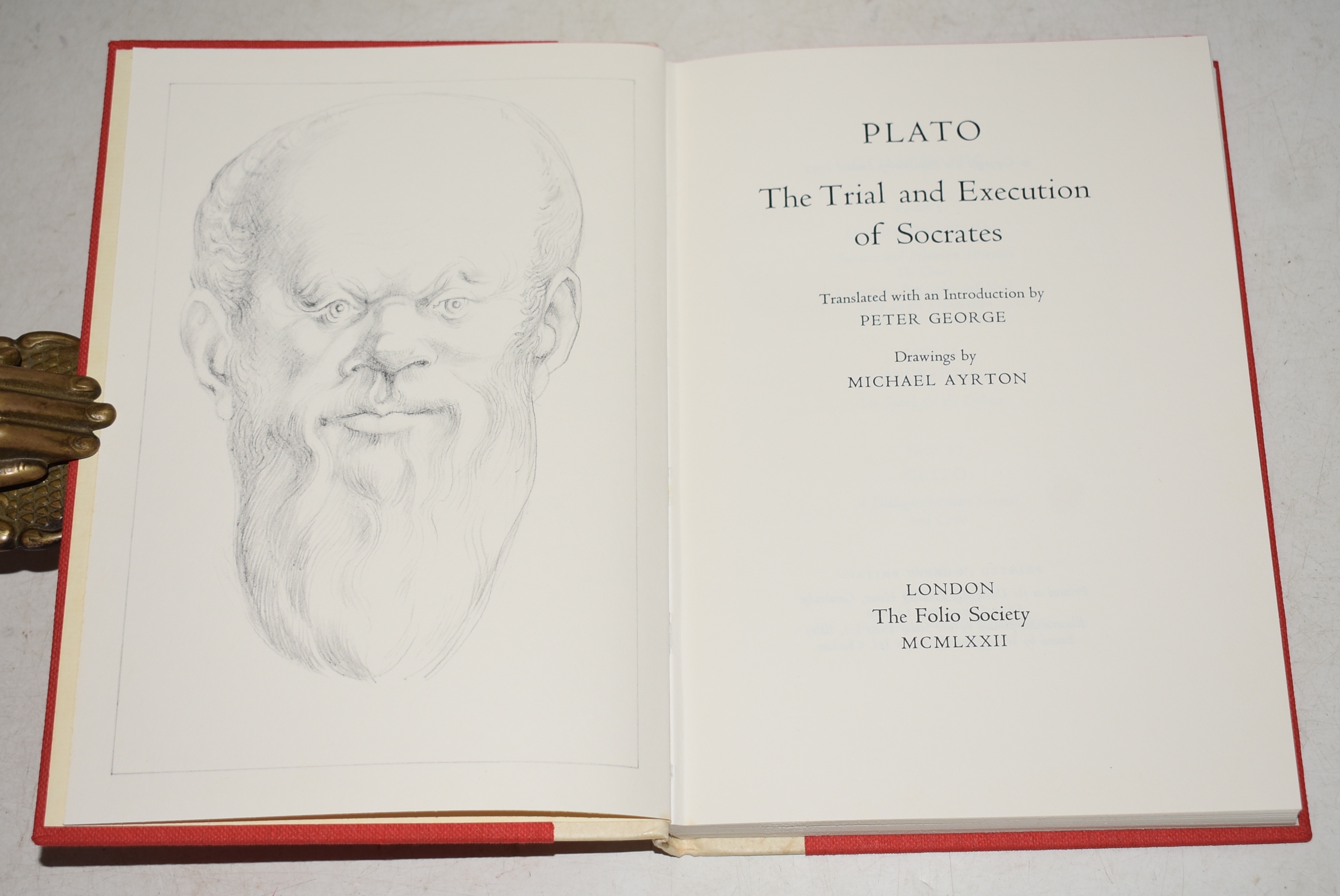The Trial and Execution of Socrates Translated with an Introduction by Peter George. Drawings by Michael Ayrton