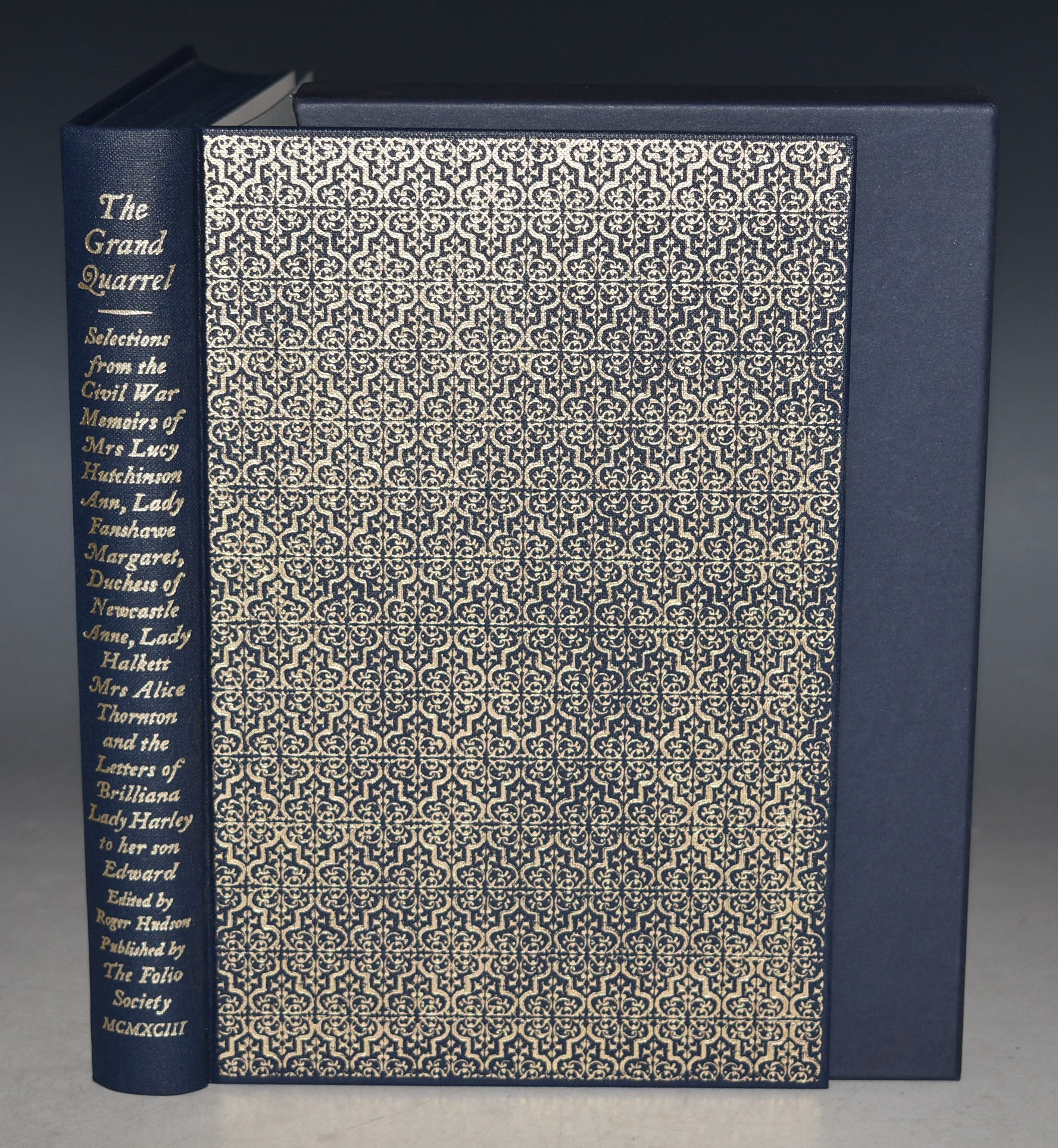 The Grand Quarrel Edited & Introduced by Roger Hudson.