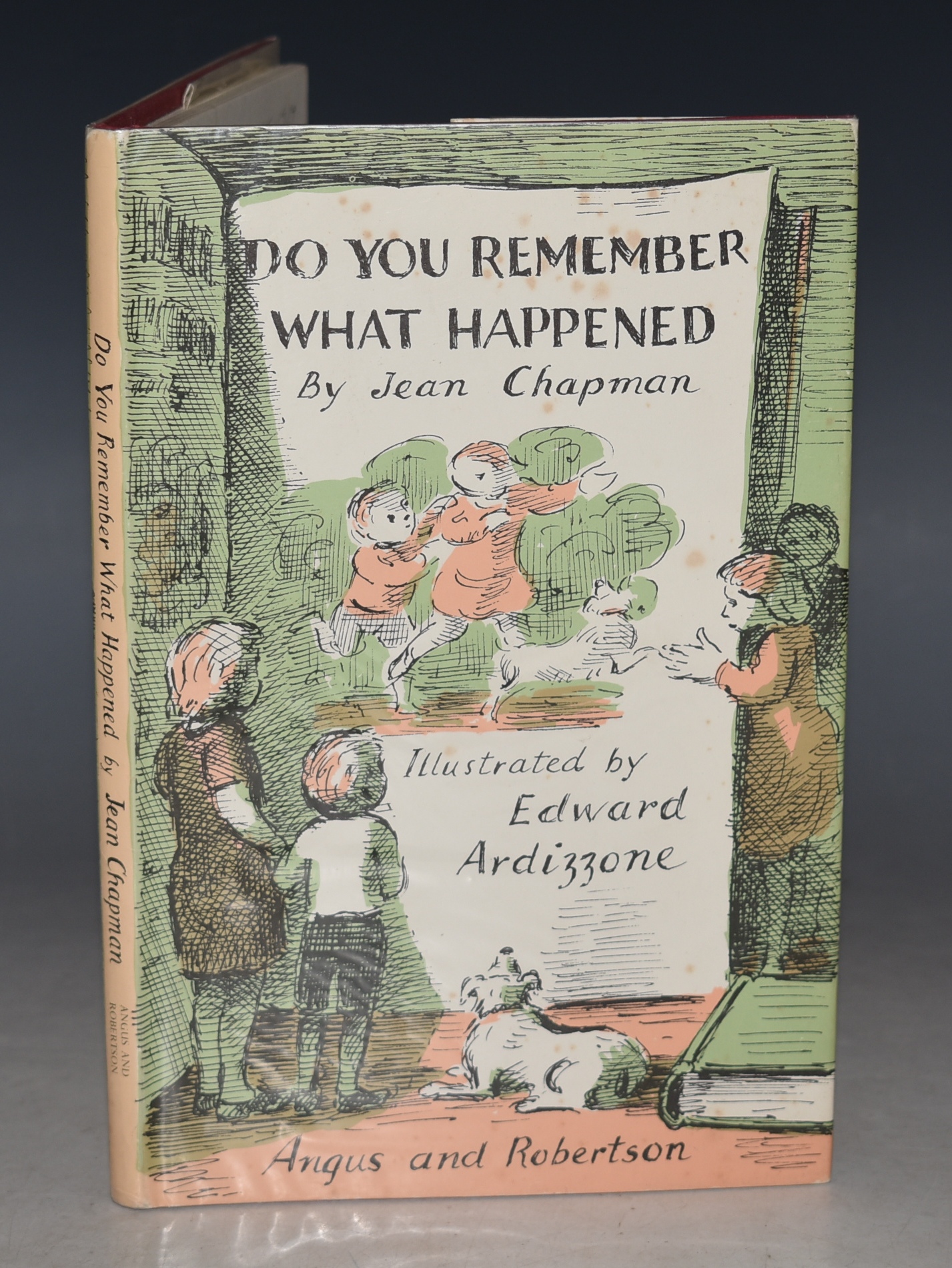 Do You Remember What Happened Illustrated by Edward Ardizzone